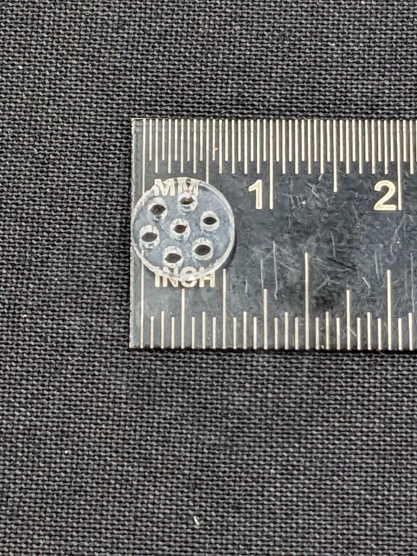 10X Honeycomb Glass Screens with 7 holes - 8mm