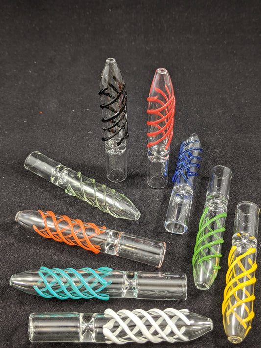 2 Pack: 3" Glass One Hitter 04