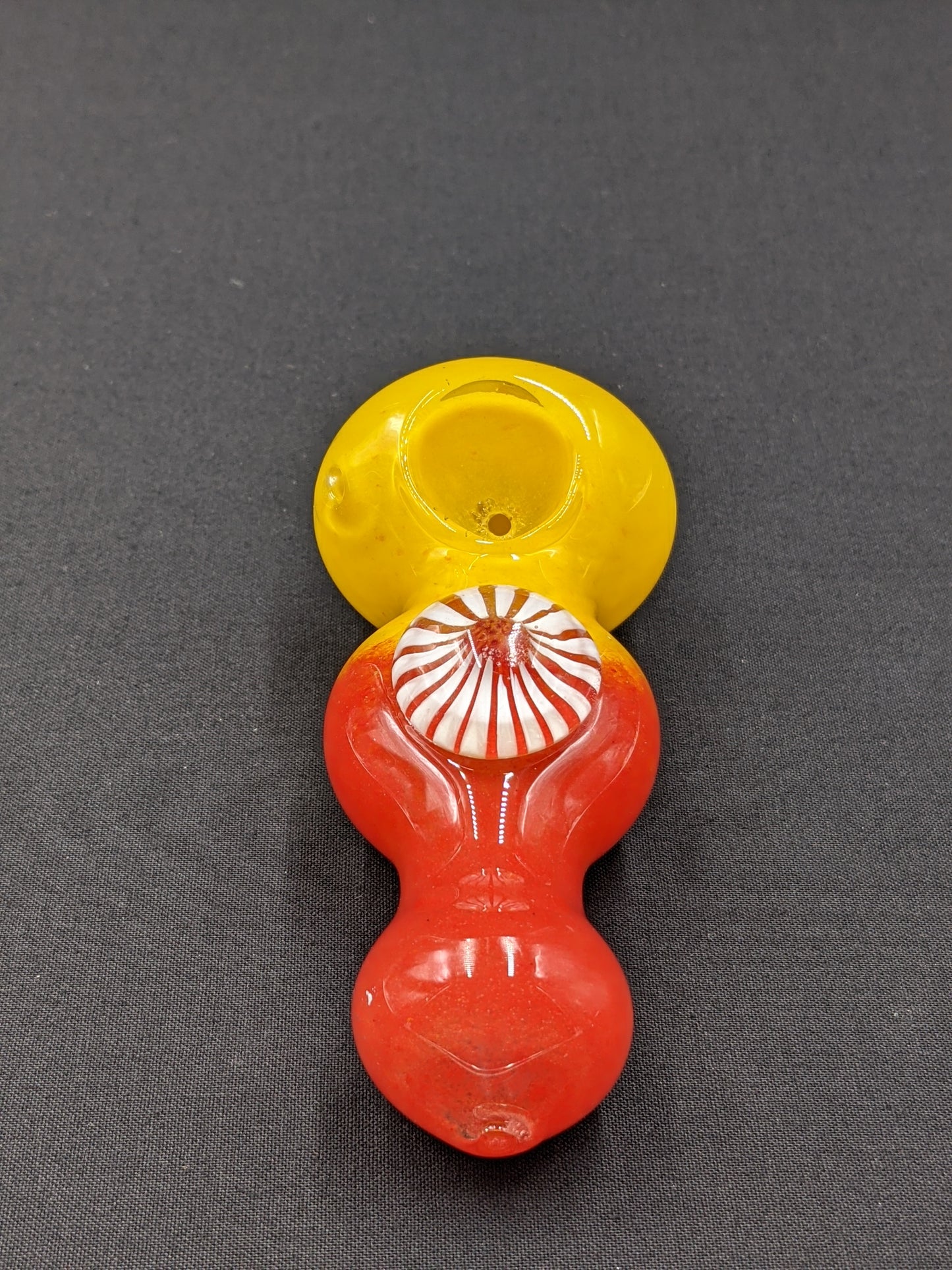 4" Glass Spoon Eye Style Y/R