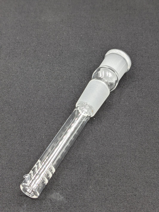 3" 6 Cut Glass Downstem 14MM Male to 14MM Female Opening