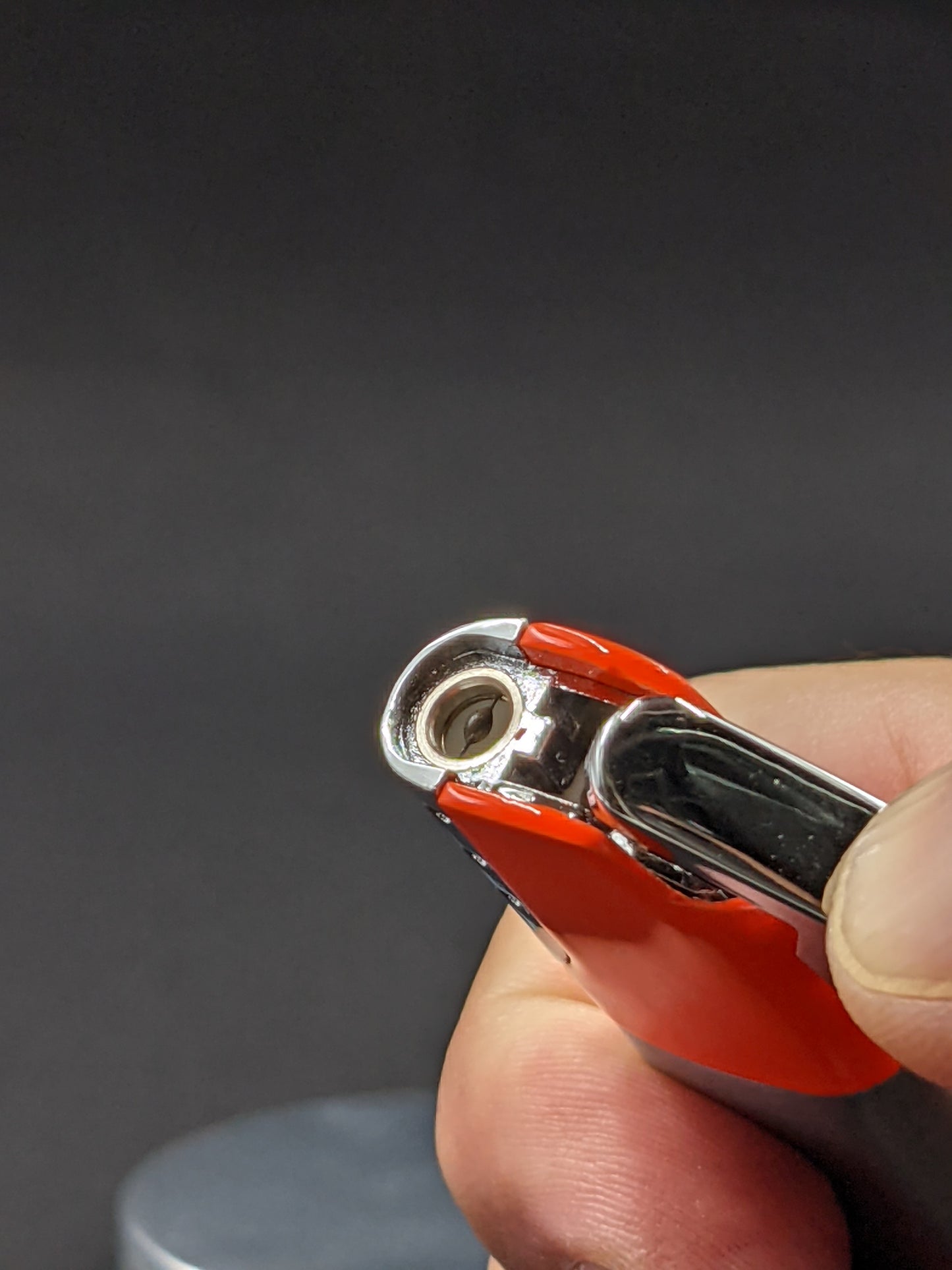 Aomai Jet Torch Windproof Butane Lighter Color Tops Neon Red