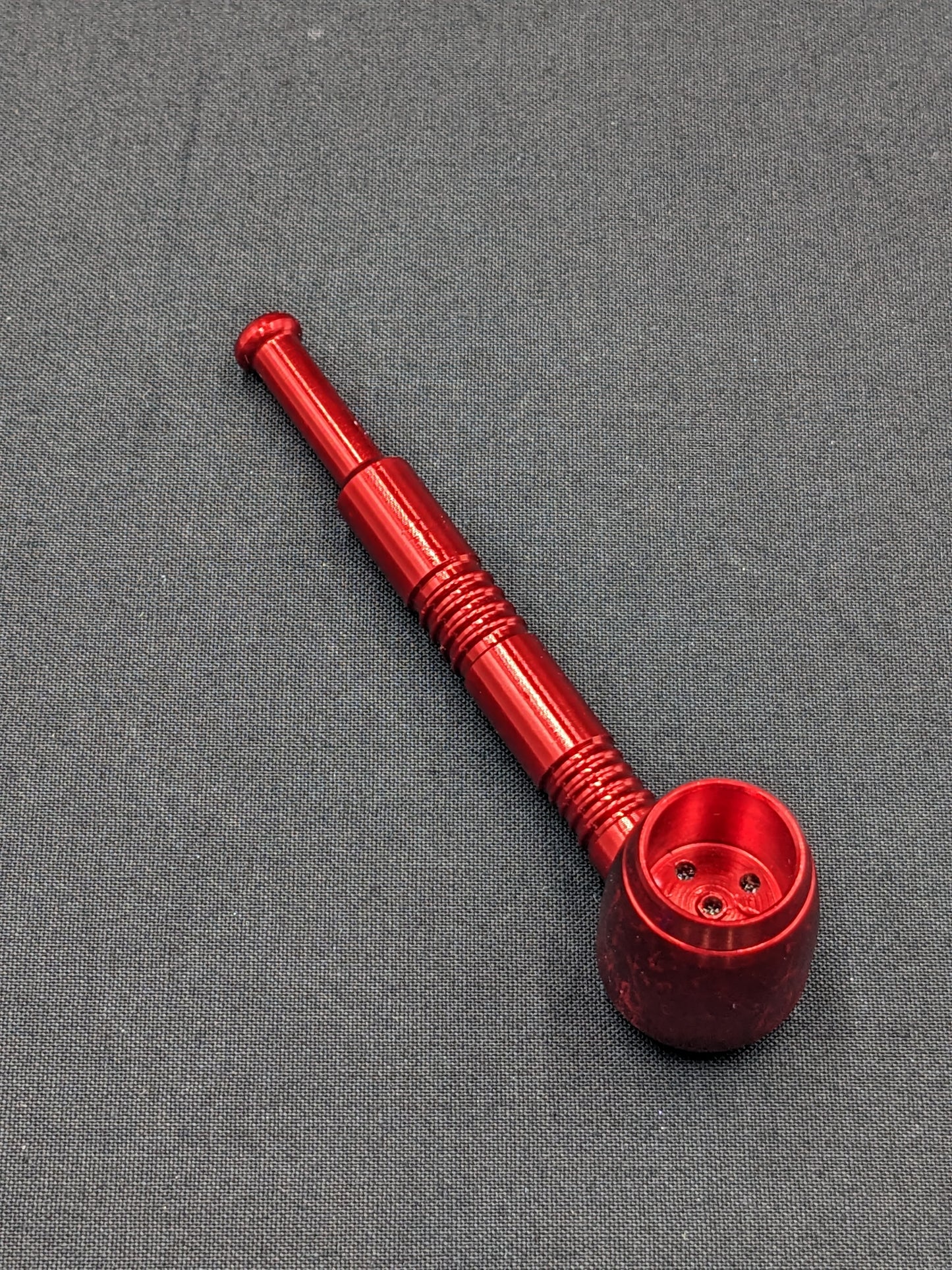 4" Metal Spoon + 5 FREE Screens! Red