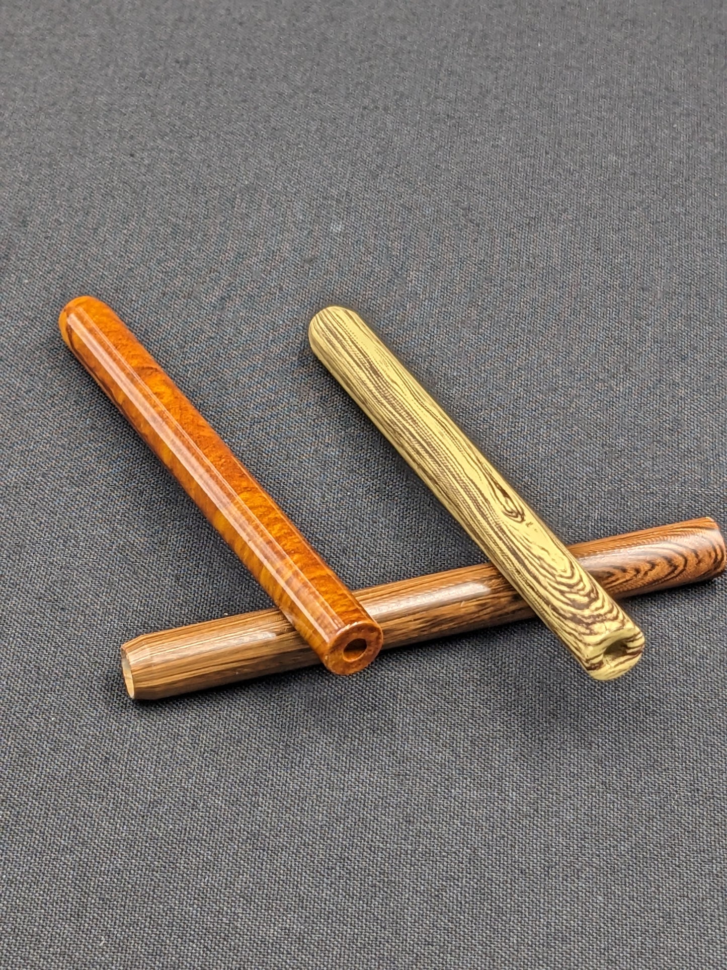 2 Pack: 3" Metal One Hitter (Wood Look)