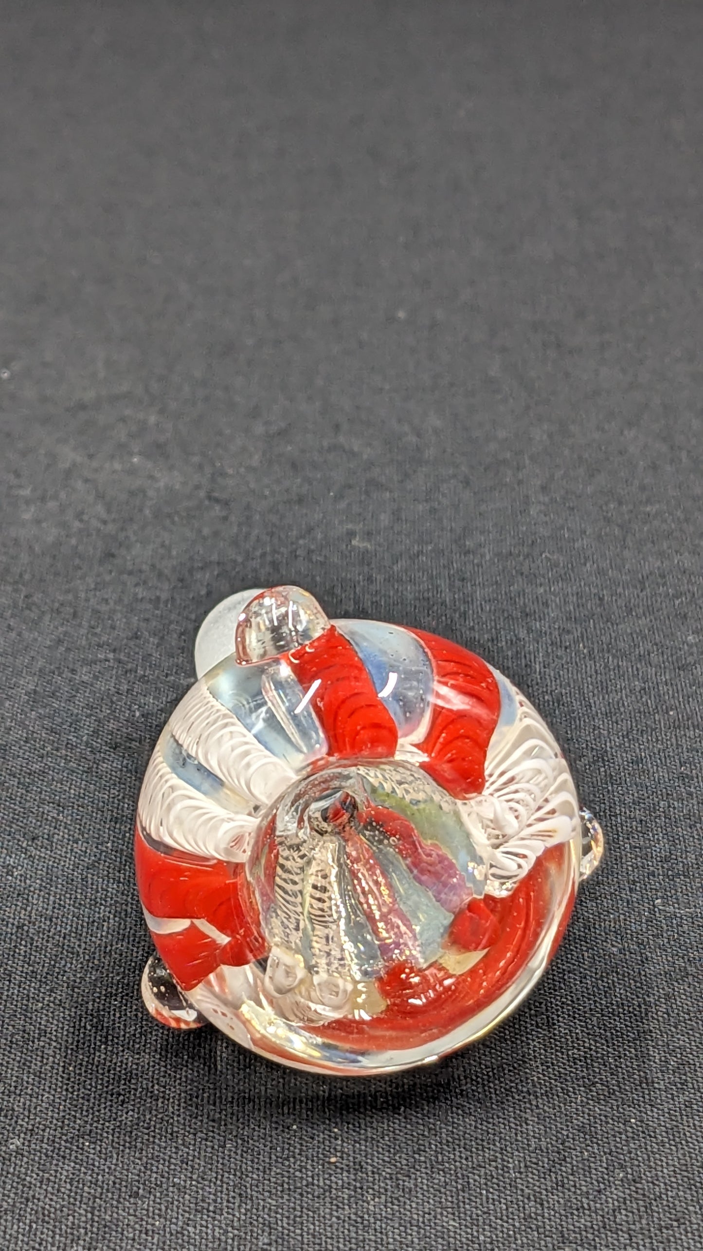 14mm Male Slide Bowl Glass for Water Pipes - BW02 Red