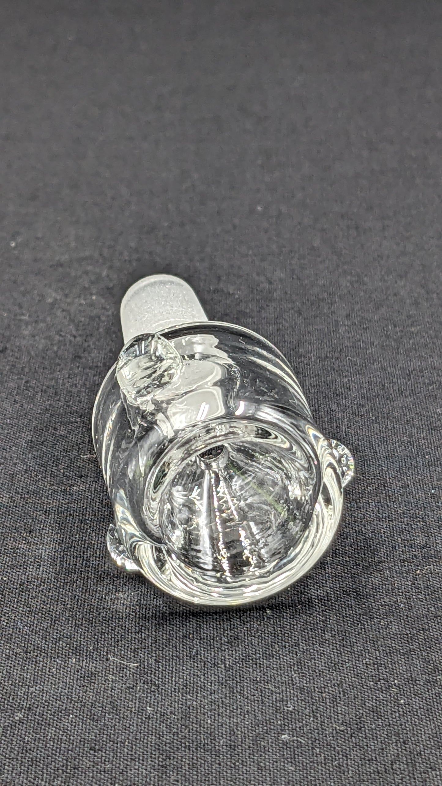 14mm Male Slide Bowl Glass for Water Pipes - BW06 Clear