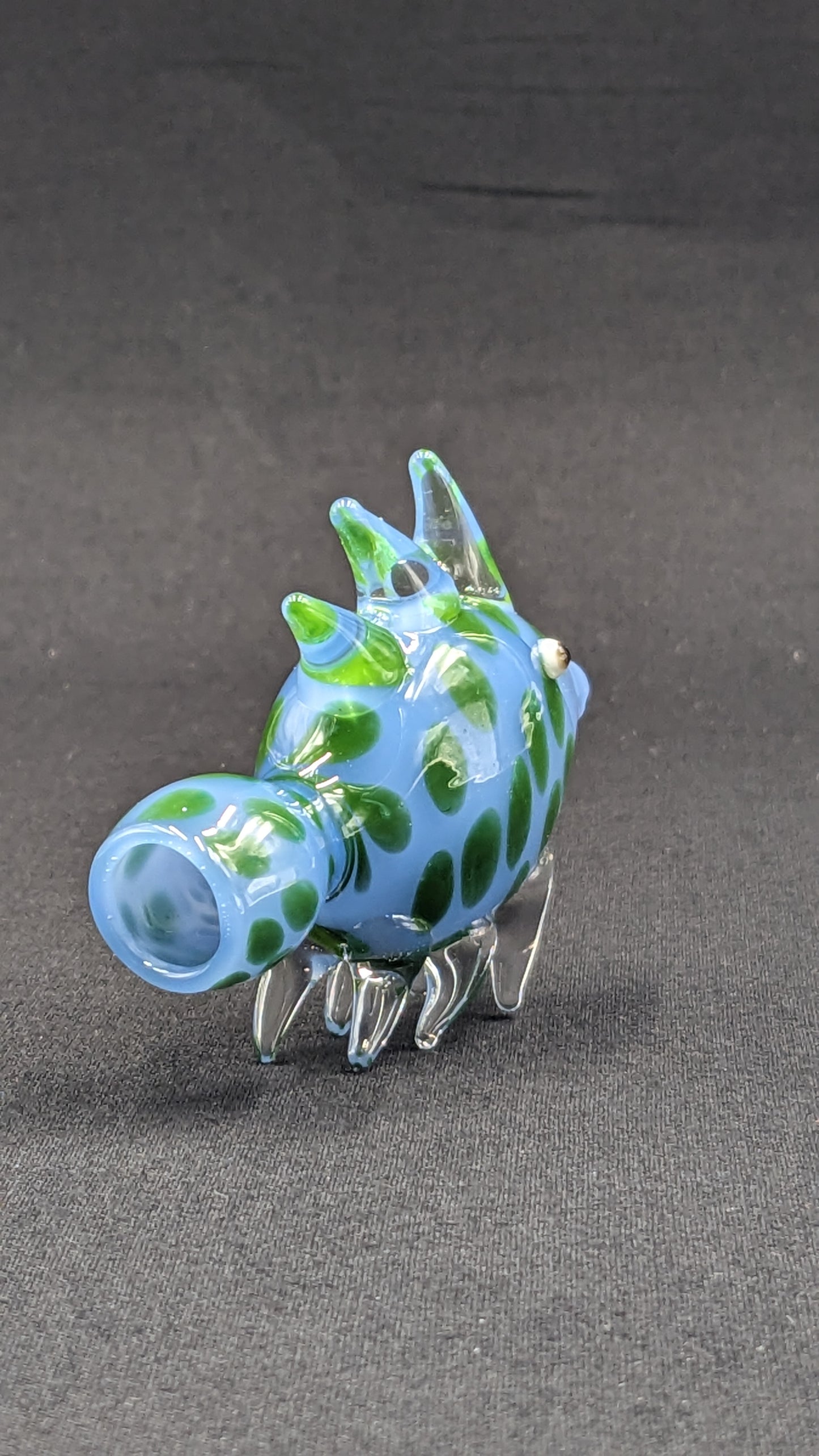 3" Glass One Hitter Fish 3A