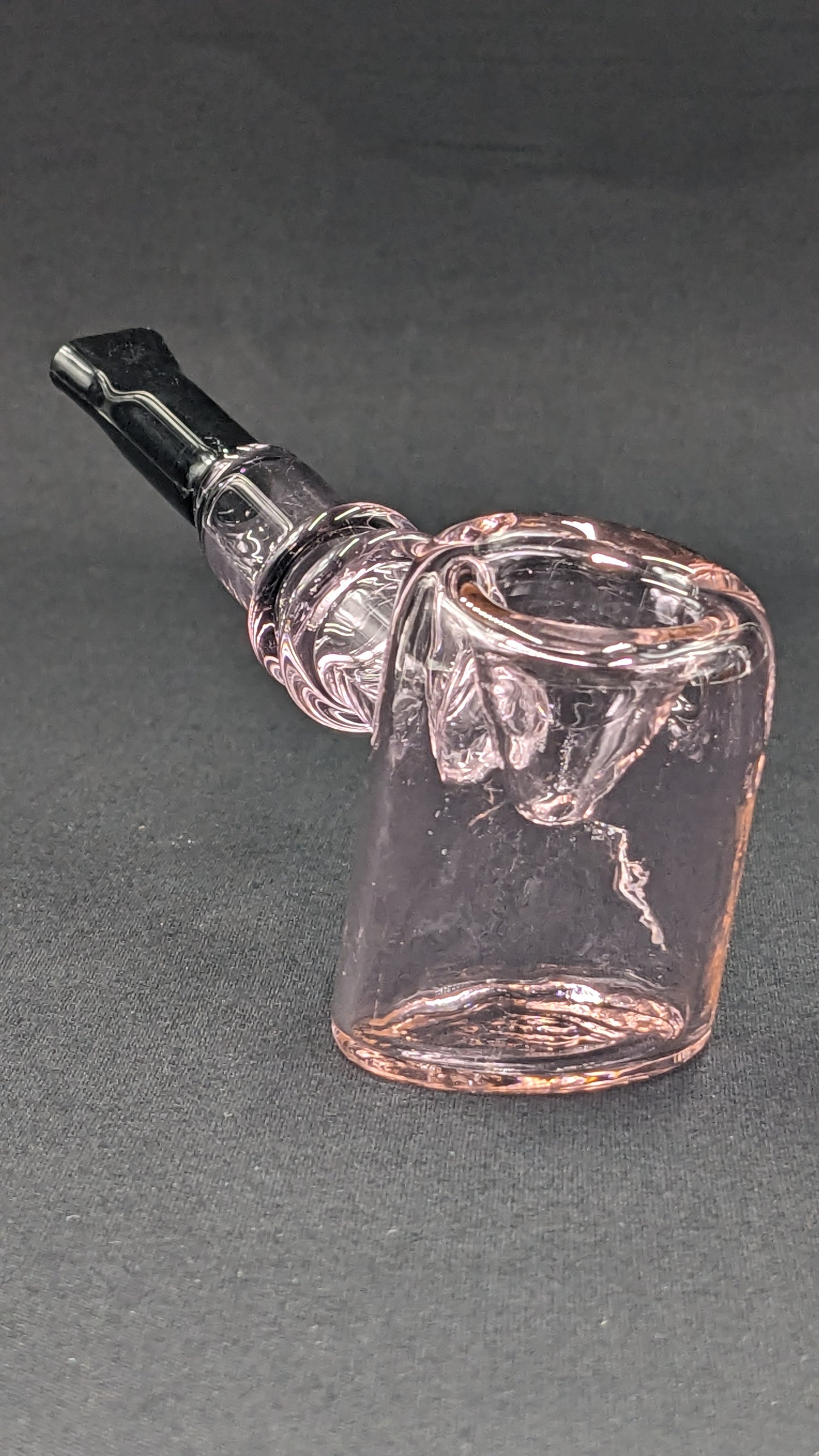 5.25" Glass Spoon Hammer Pink