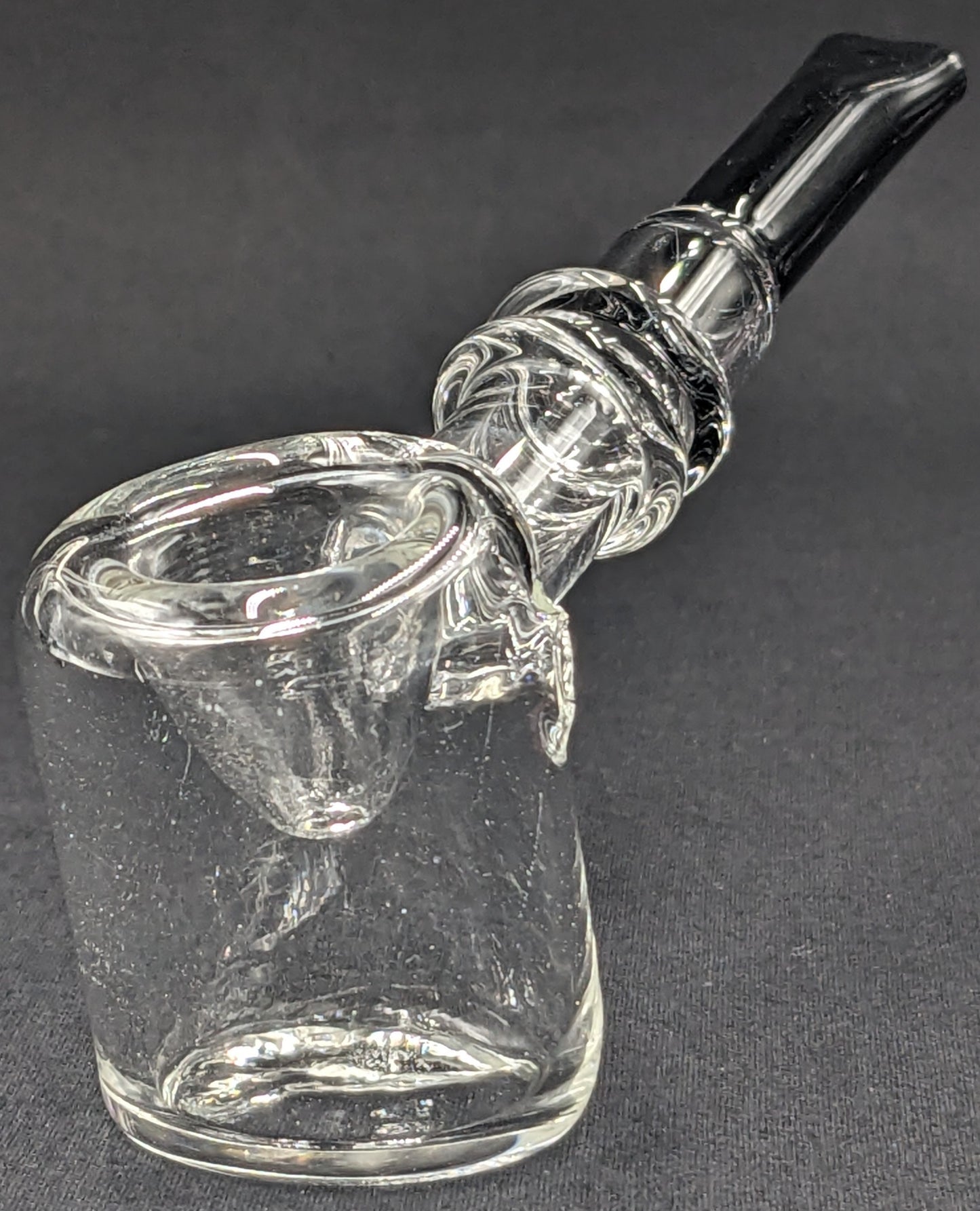 5.25" Glass Spoon Hammer Clear