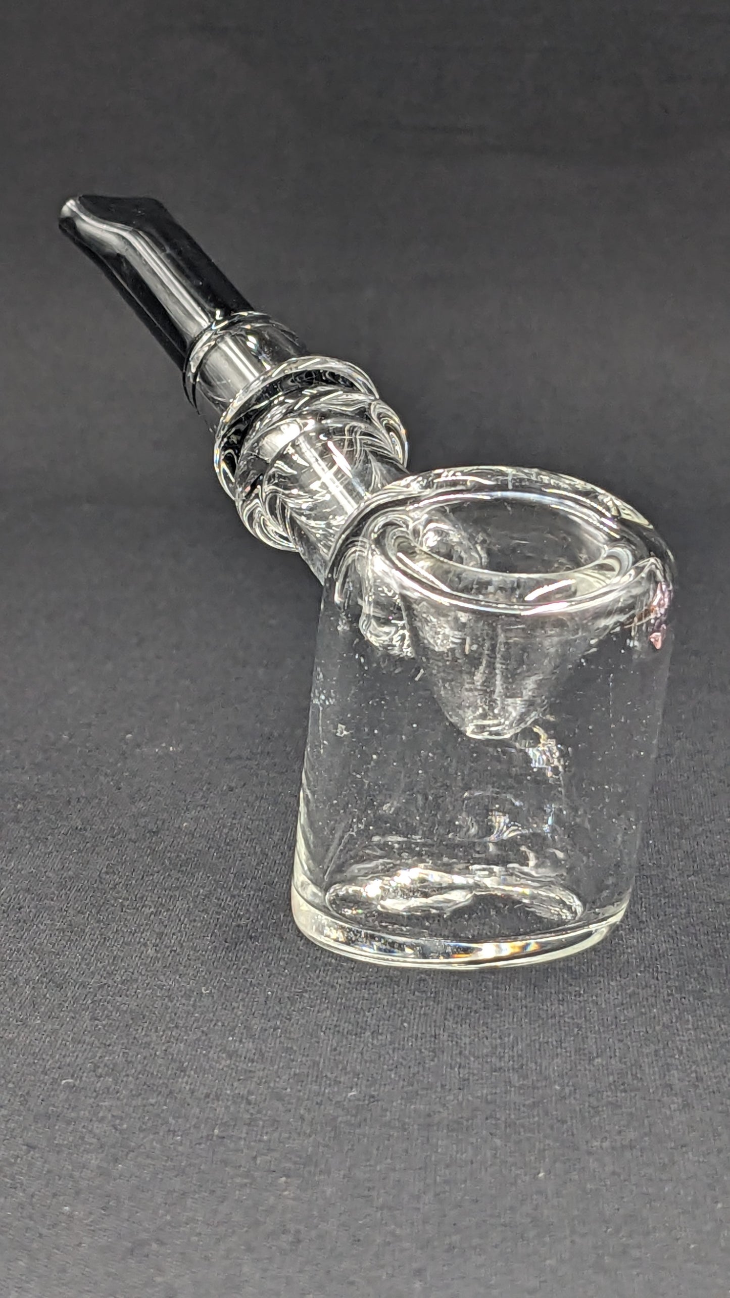 5.25" Glass Spoon Hammer Clear