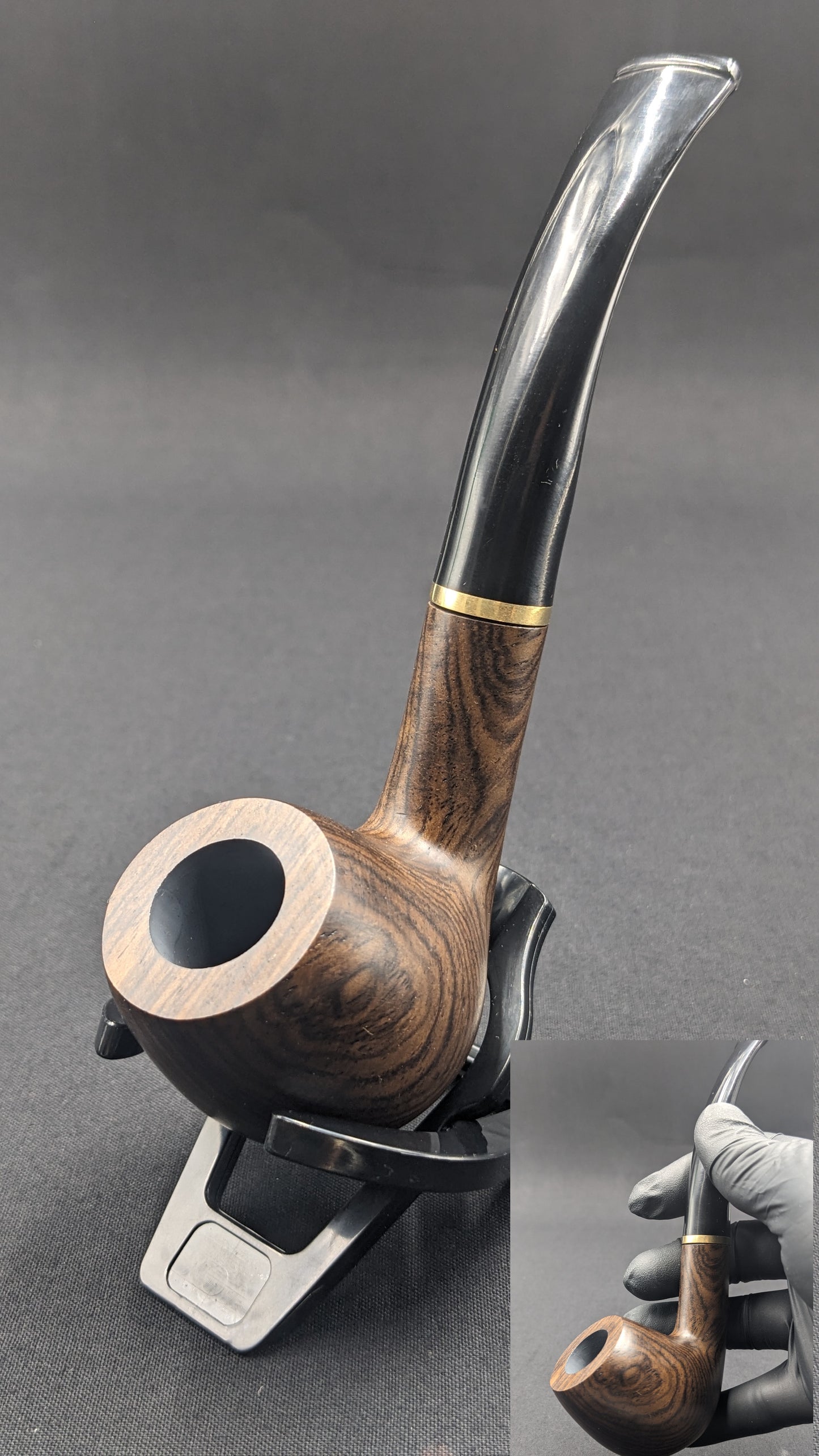 6" Wood Sherlock Pipe WD07