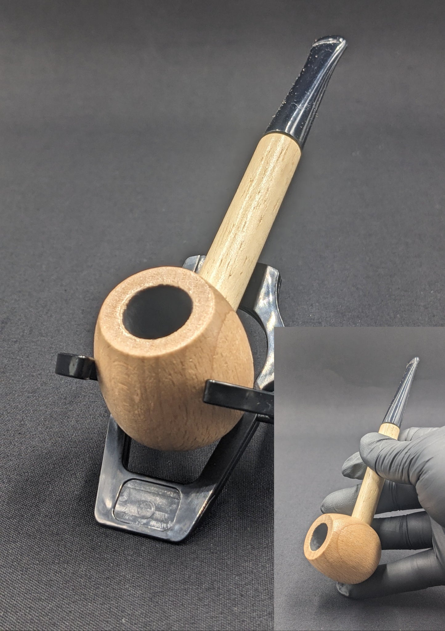 6" Wood Sherlock Pipe WD01