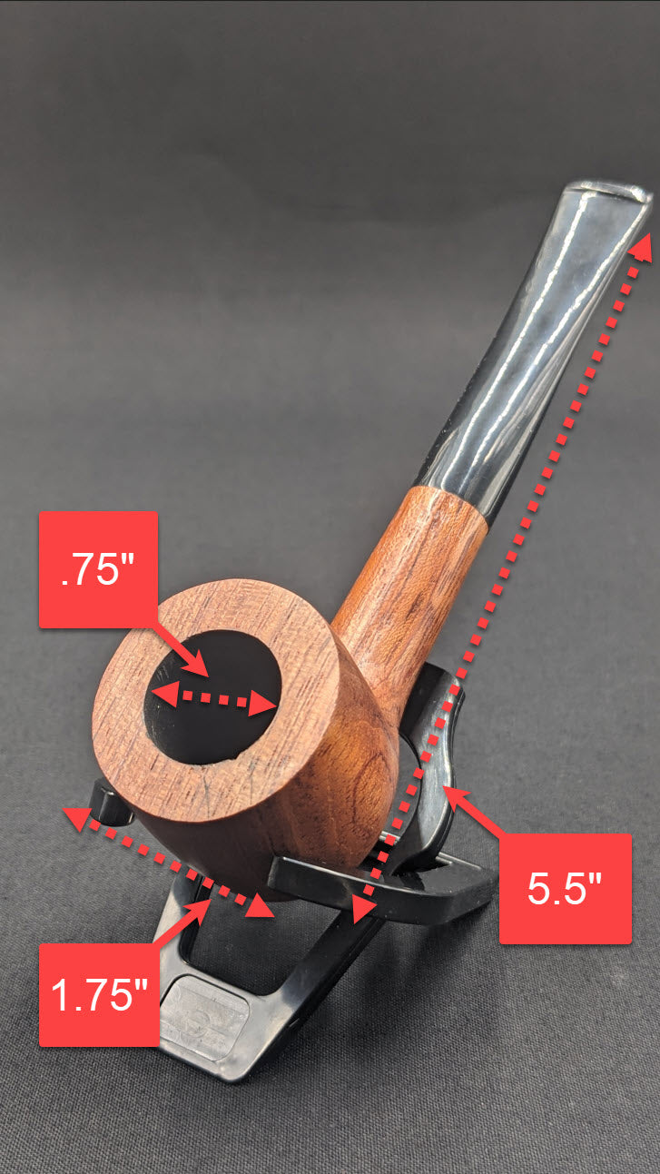5.5" Wood Sherlock Pipe WD12