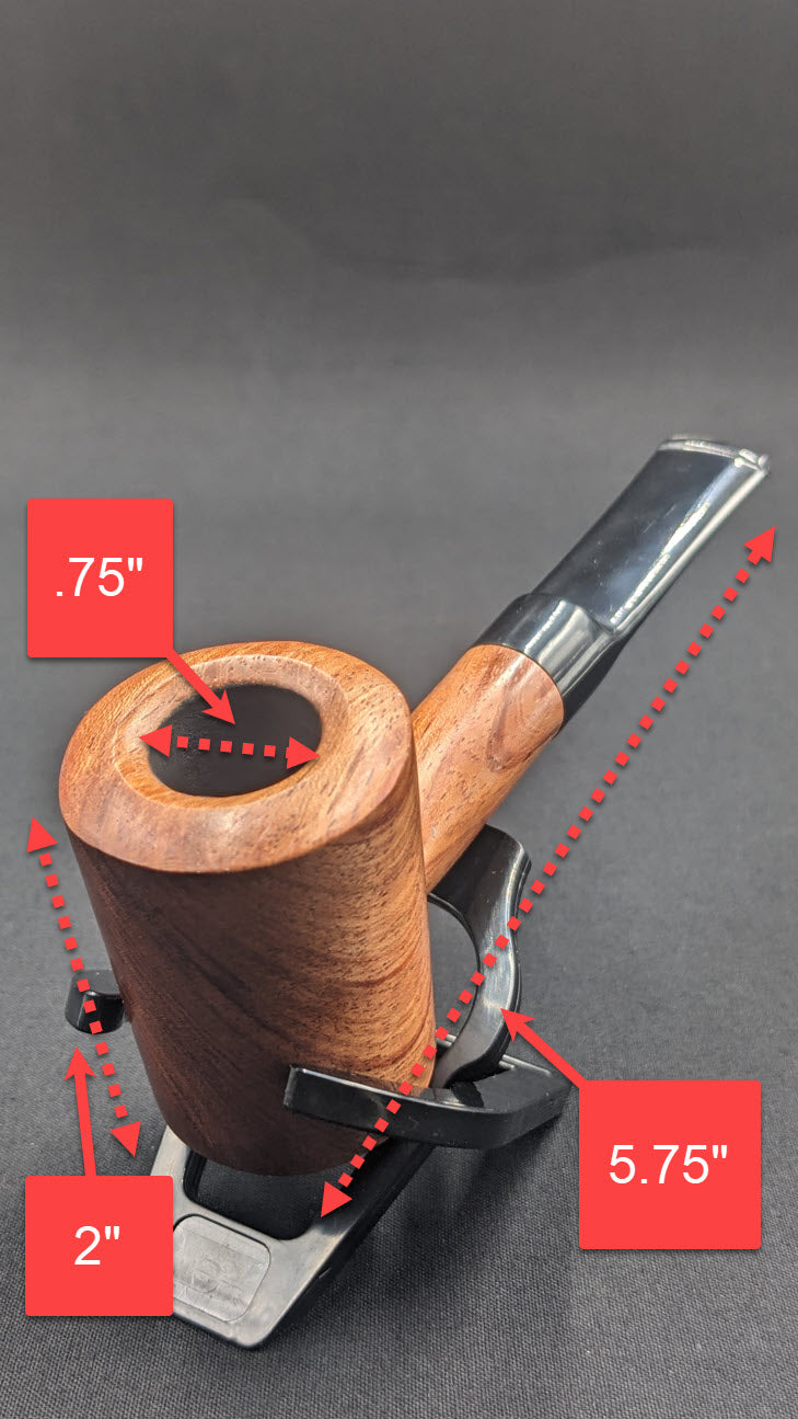 5.75" Wood Sherlock Pipe WD14