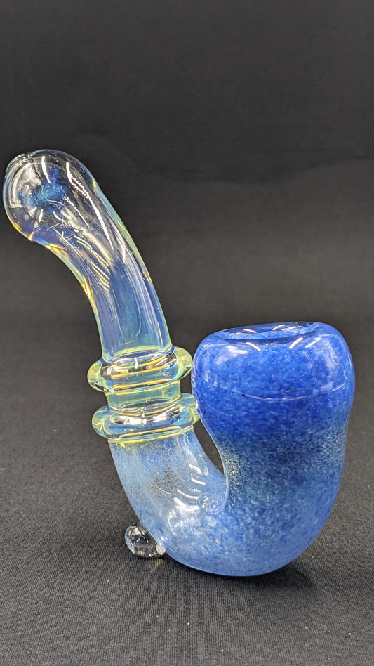 4" Glass Sherlock Pipe B02