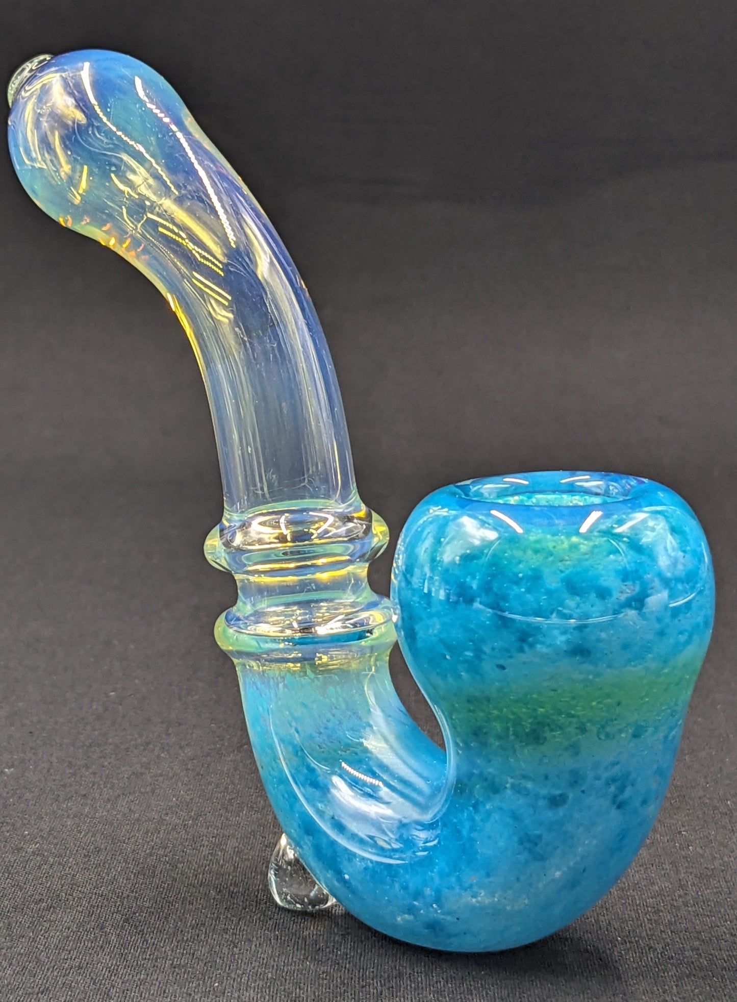 4" Glass Sherlock Pipe LB01