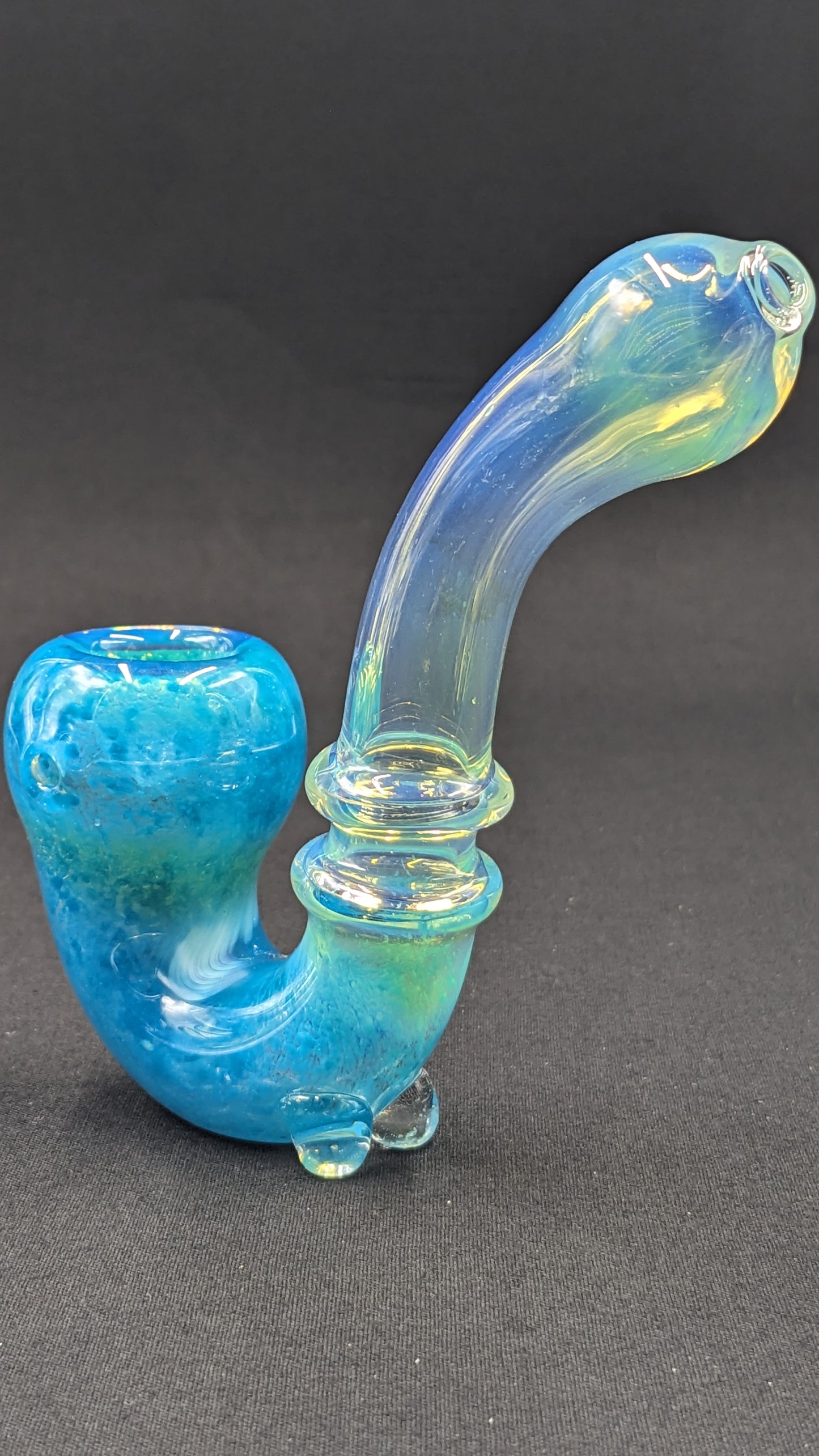 4" Glass Sherlock Pipe LB01