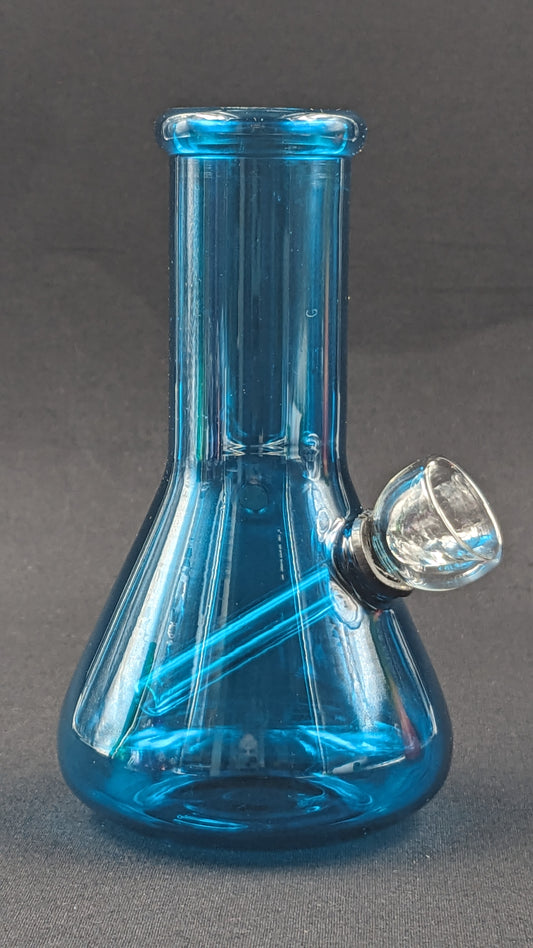 5" Glass Water Pipe Bong Sky Beaker