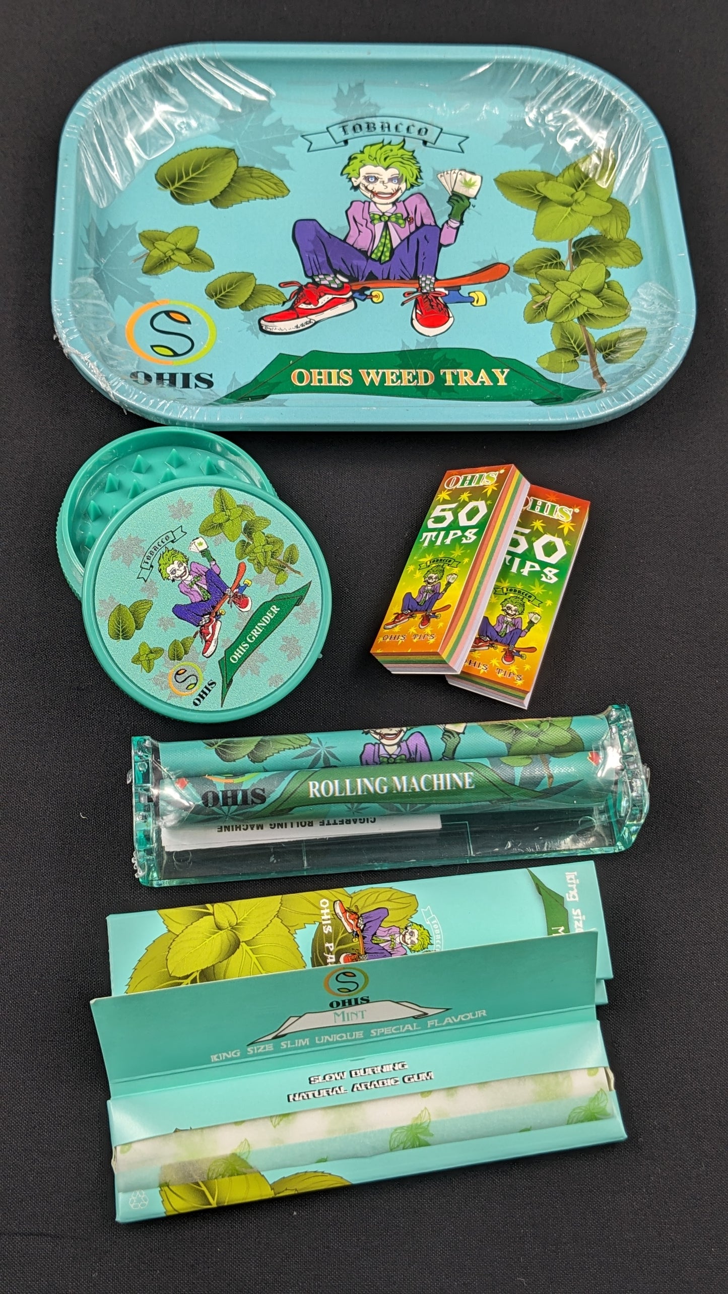 8 Piece Rolling Combo Set Mint