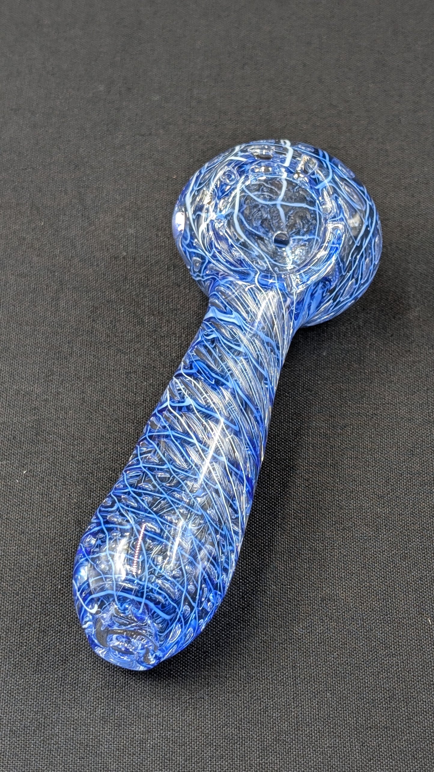 4" Glass Spoon BLWH 0500