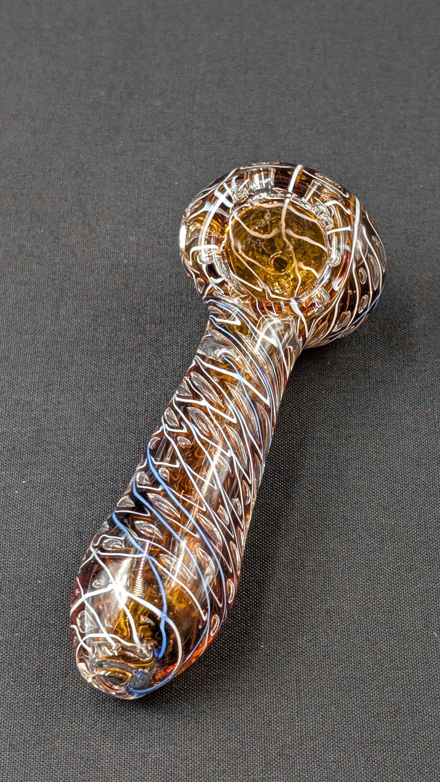 4" Glass Spoon BRW 0500