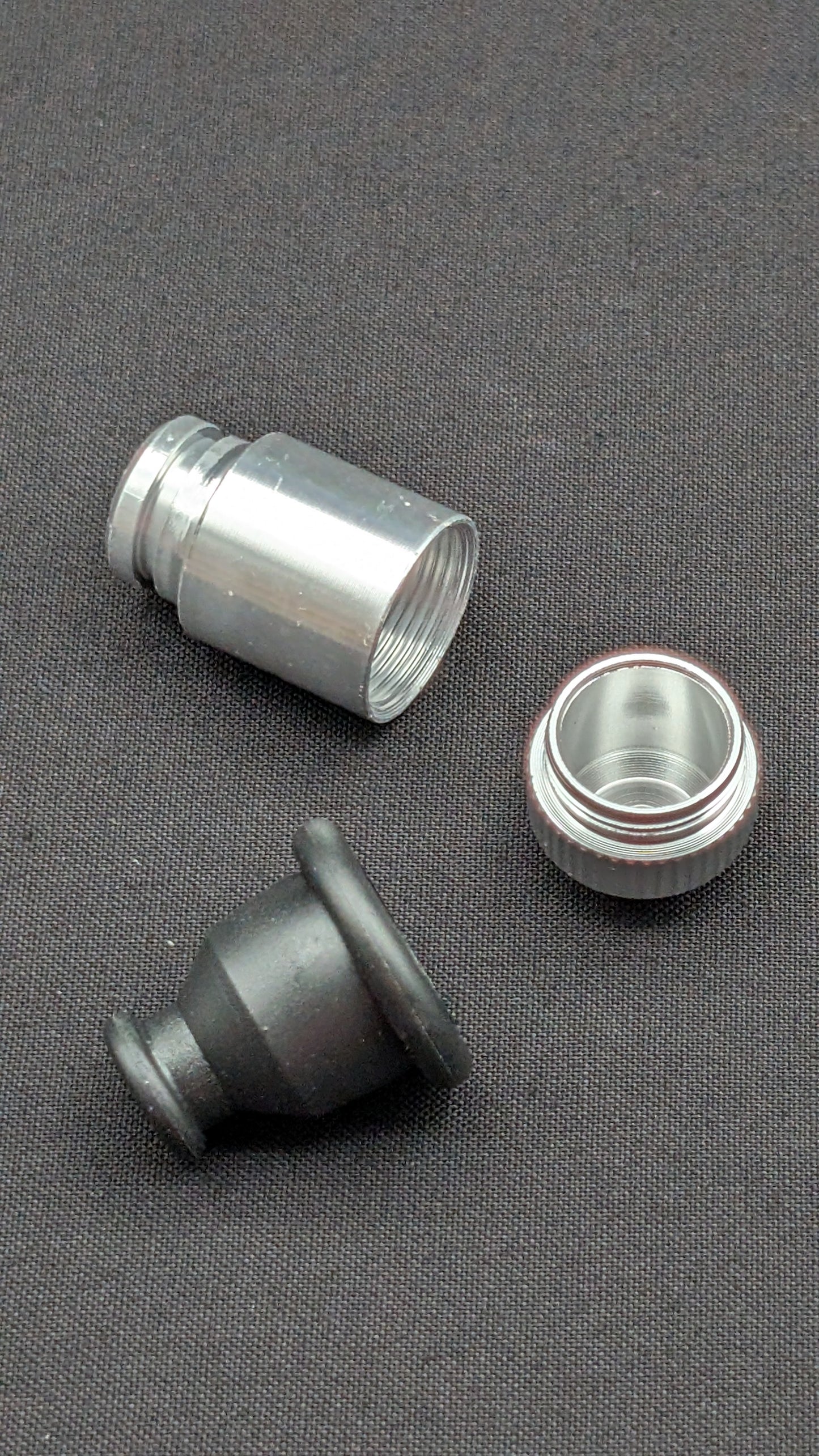 2" Metal One Hitter Sneak A Toke Bullet + 5 FREE Screens!