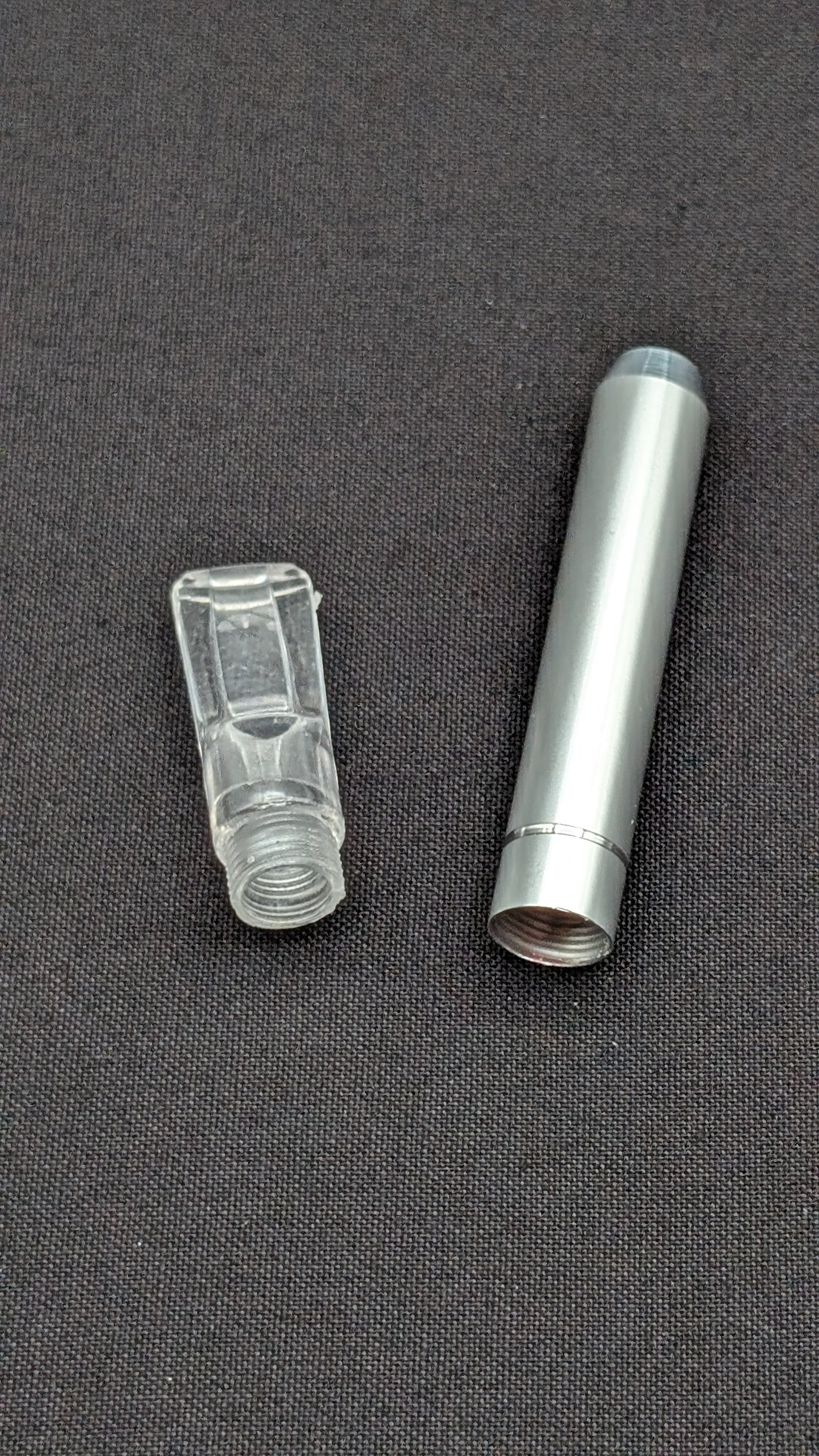 2 Pack: 3" Metal One Hitter with Plastic Mouth Piece