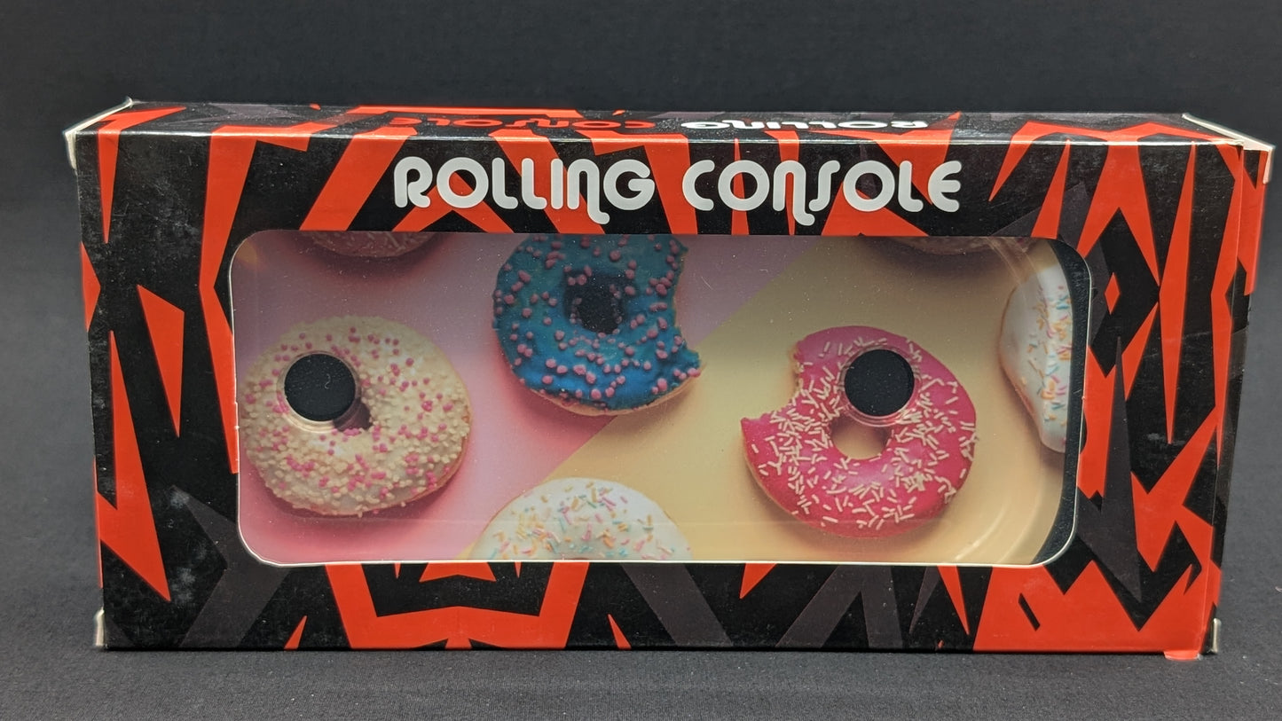9 Piece Standing Rolling Tray Console That's Foldable 005