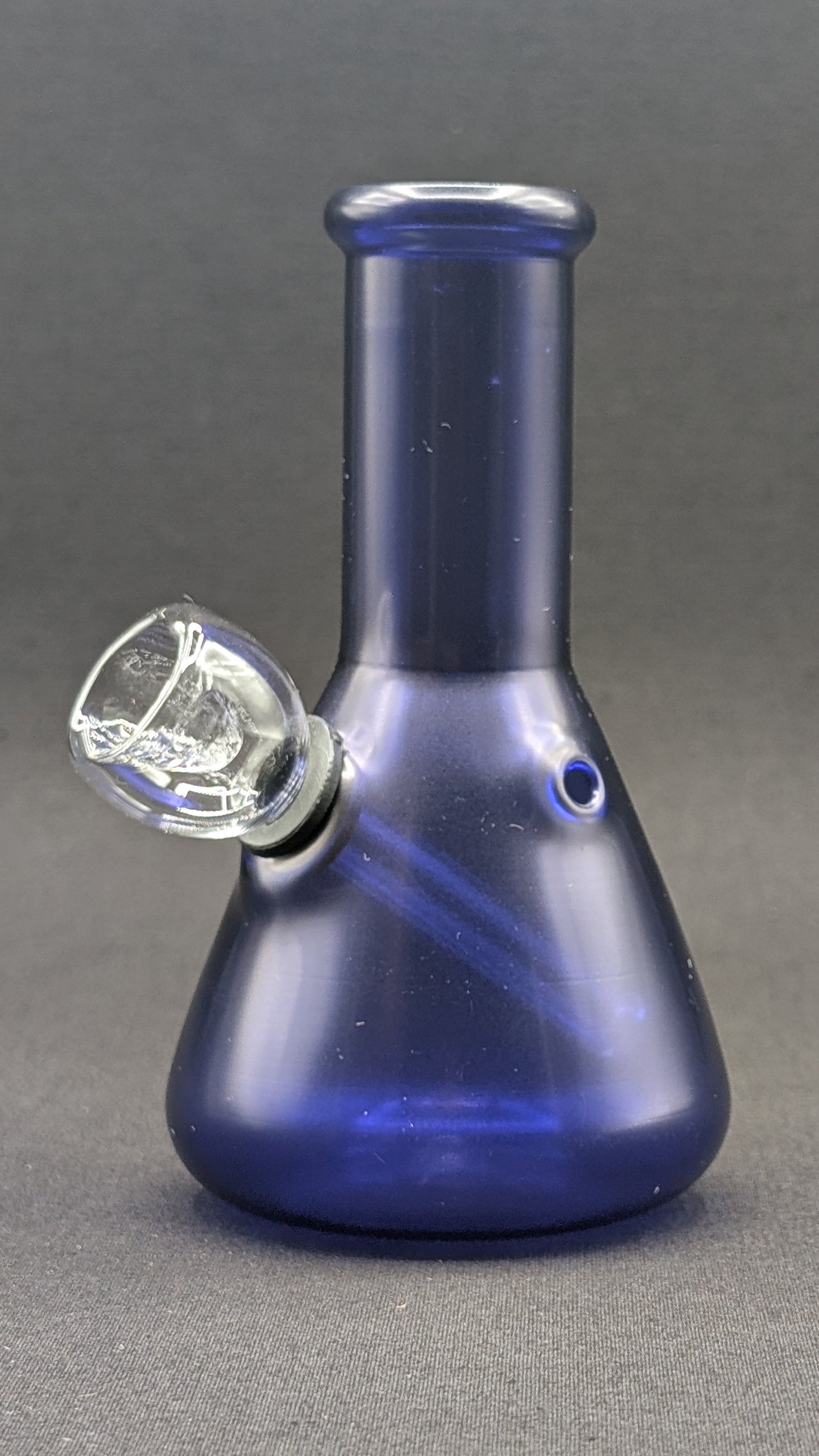 5" Glass Water Pipe Bong Blue Beaker