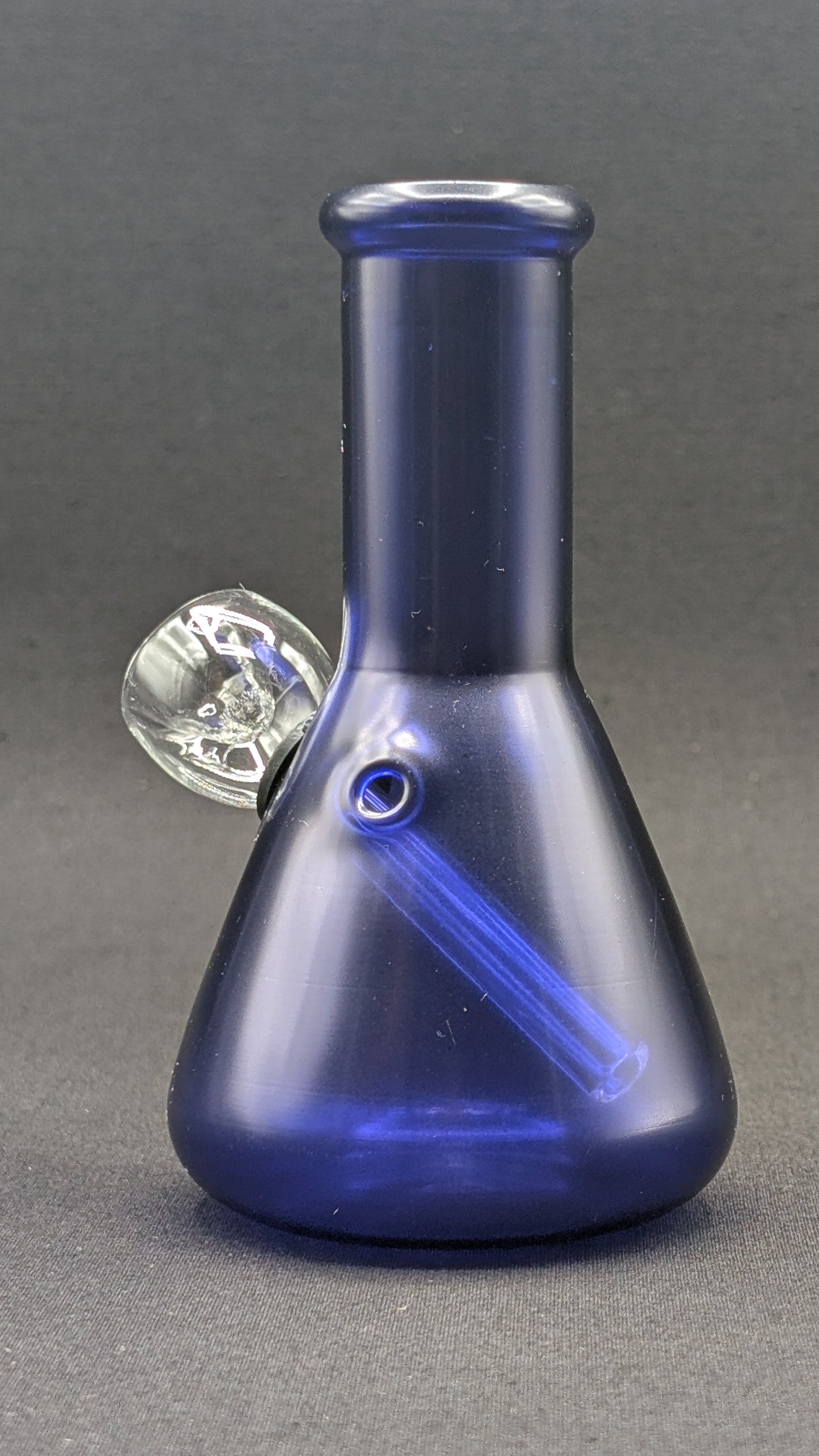 5" Glass Water Pipe Bong Blue Beaker