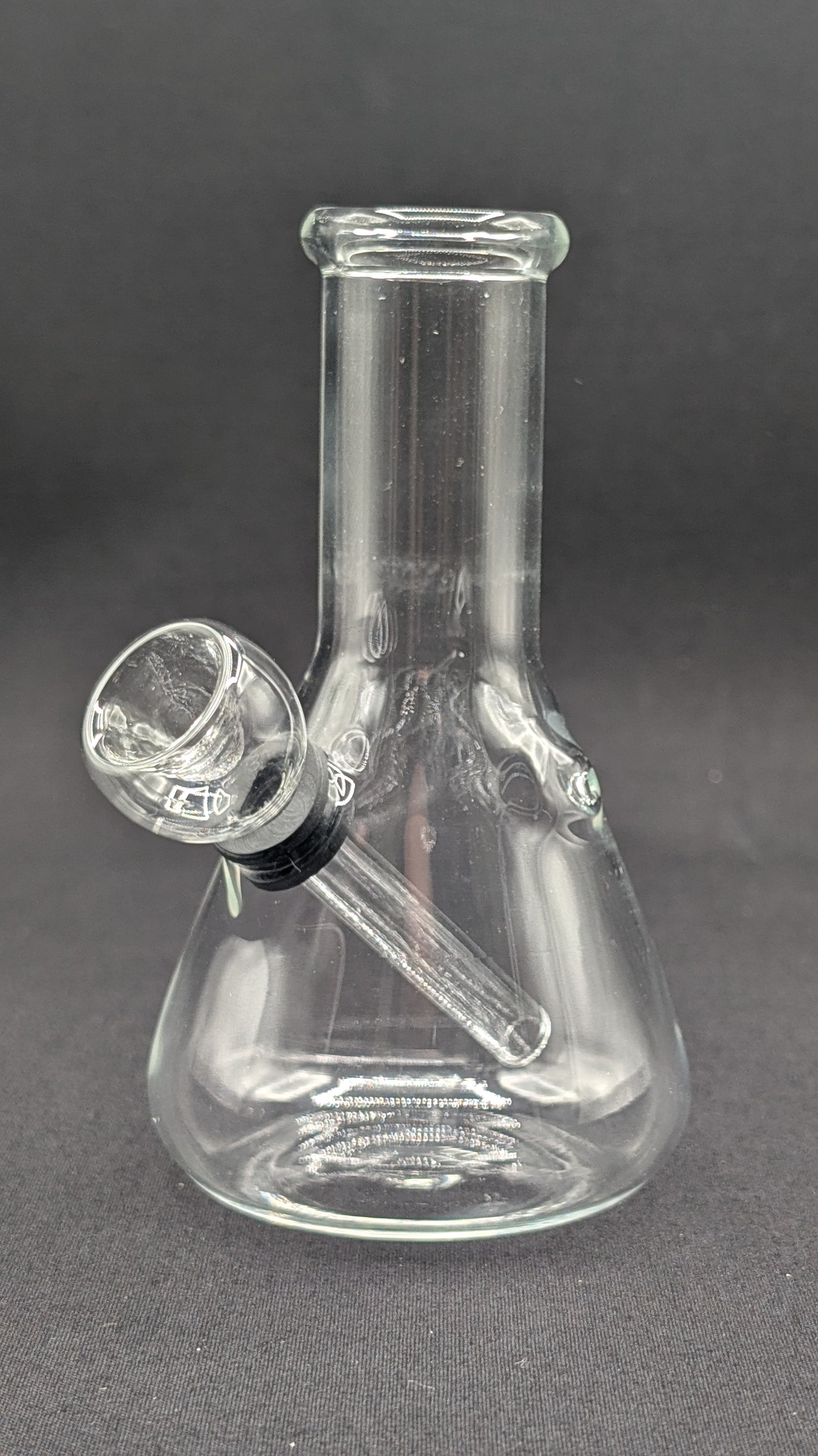 5" Glass Water Pipe Bong Clear Beaker