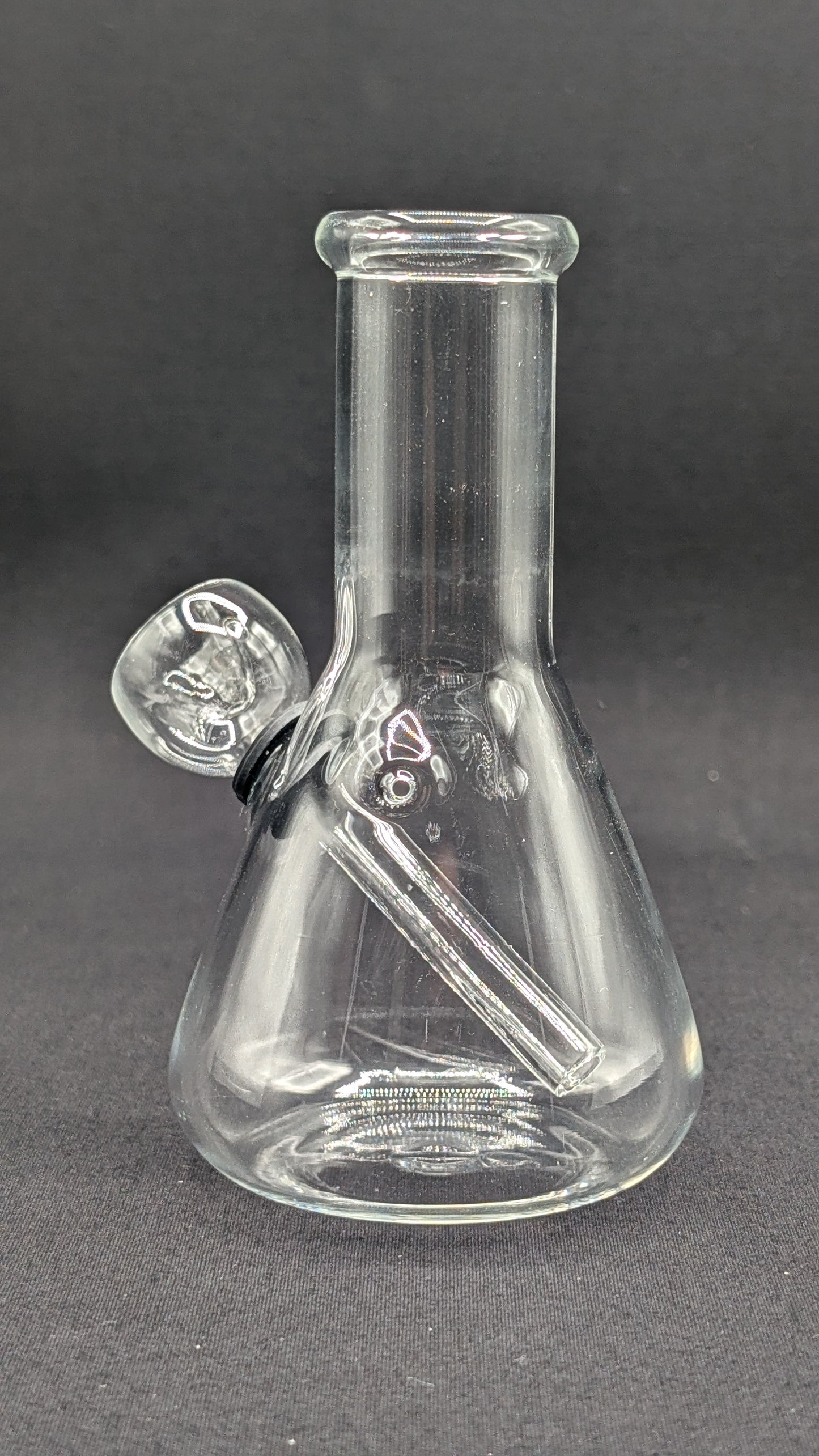 5" Glass Water Pipe Bong Clear Beaker