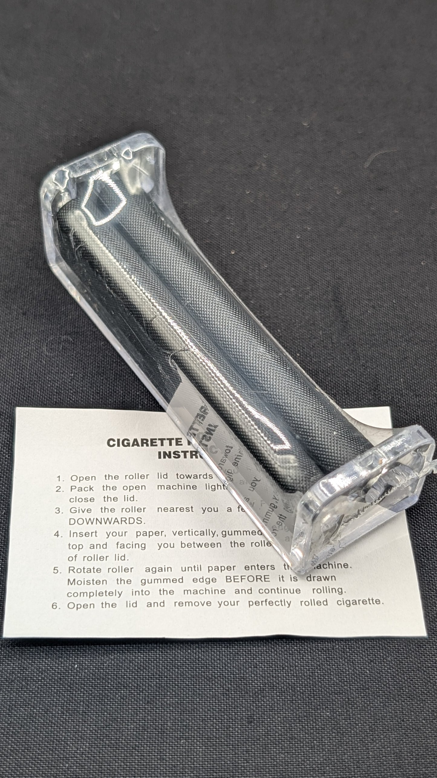 78mm Hand Rolling Machine Clear