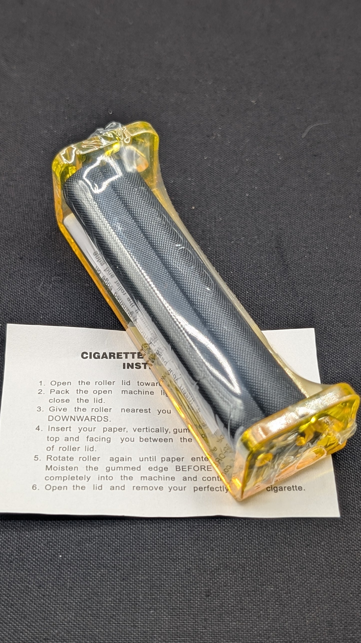 78mm Hand Rolling Machine Yellow