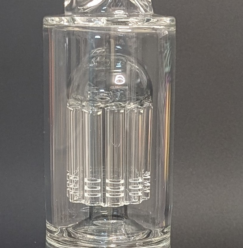 20.5" Glass Water Pipe Bong Clear Triple Perc Smoke