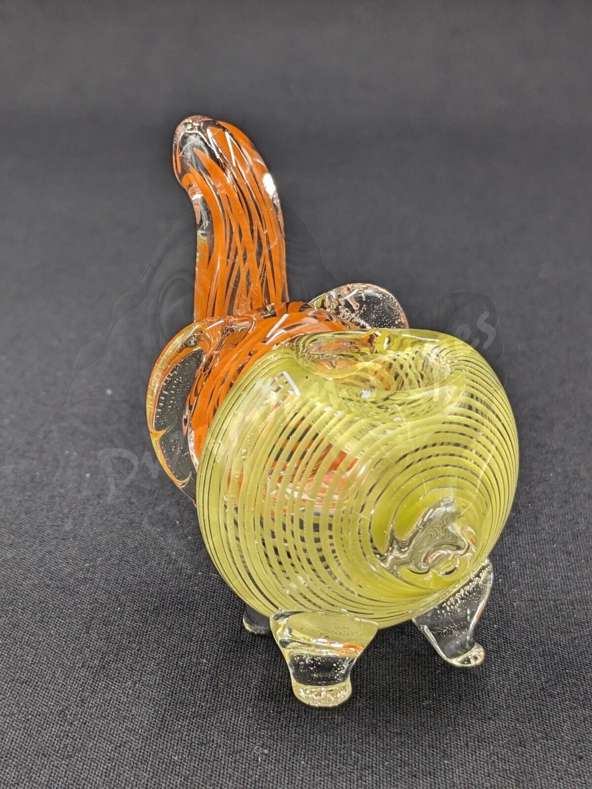 3" Elephant Glass Bowl Pipe 19