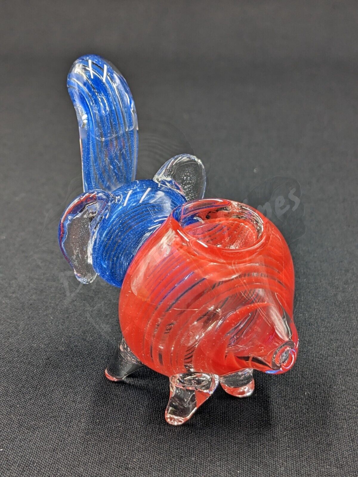 3" Elephant Glass Bowl Pipe 04