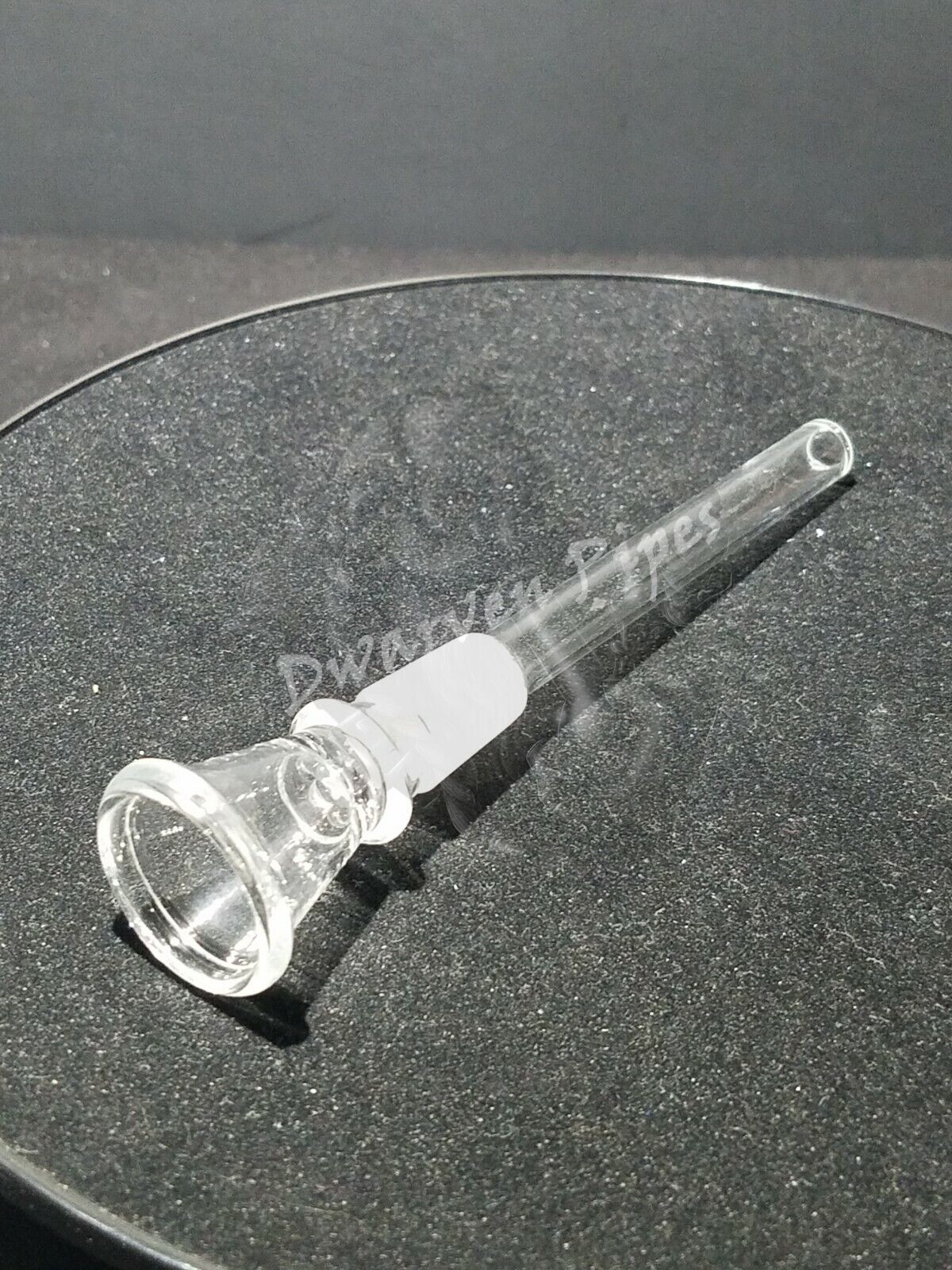 2 Pack: Glass Downstem With Bowl 14MM Male For Glass Water Pipe Replacement