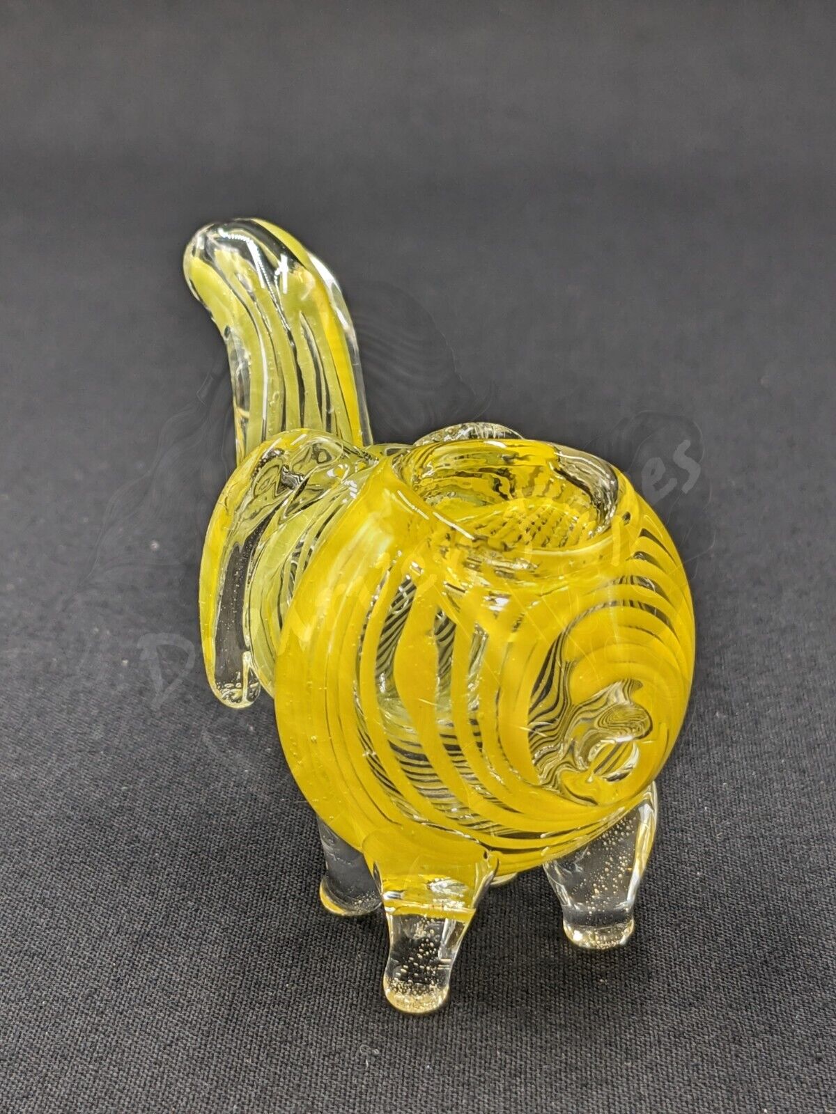 3" Elephant Glass Bowl Pipe 12