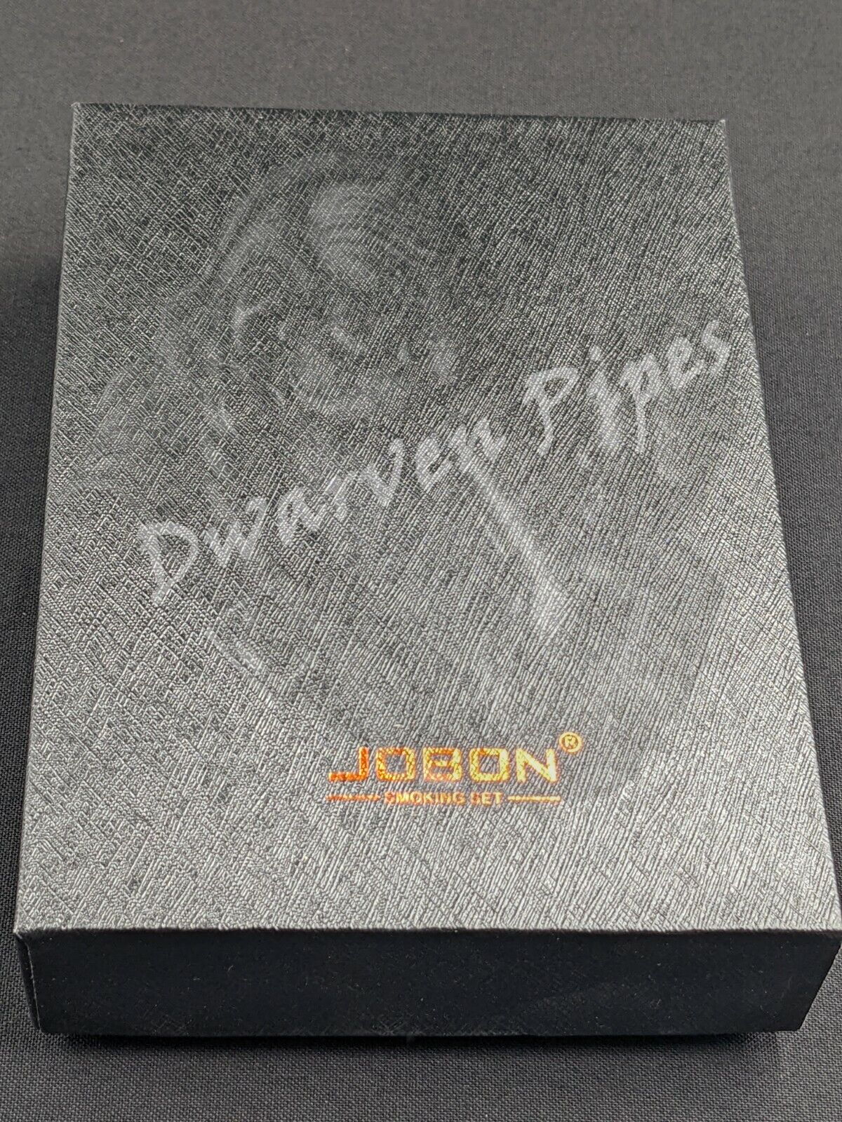 Jobon 3 Jet Torch Butane Lighter with Adjustable Nozzle - Black