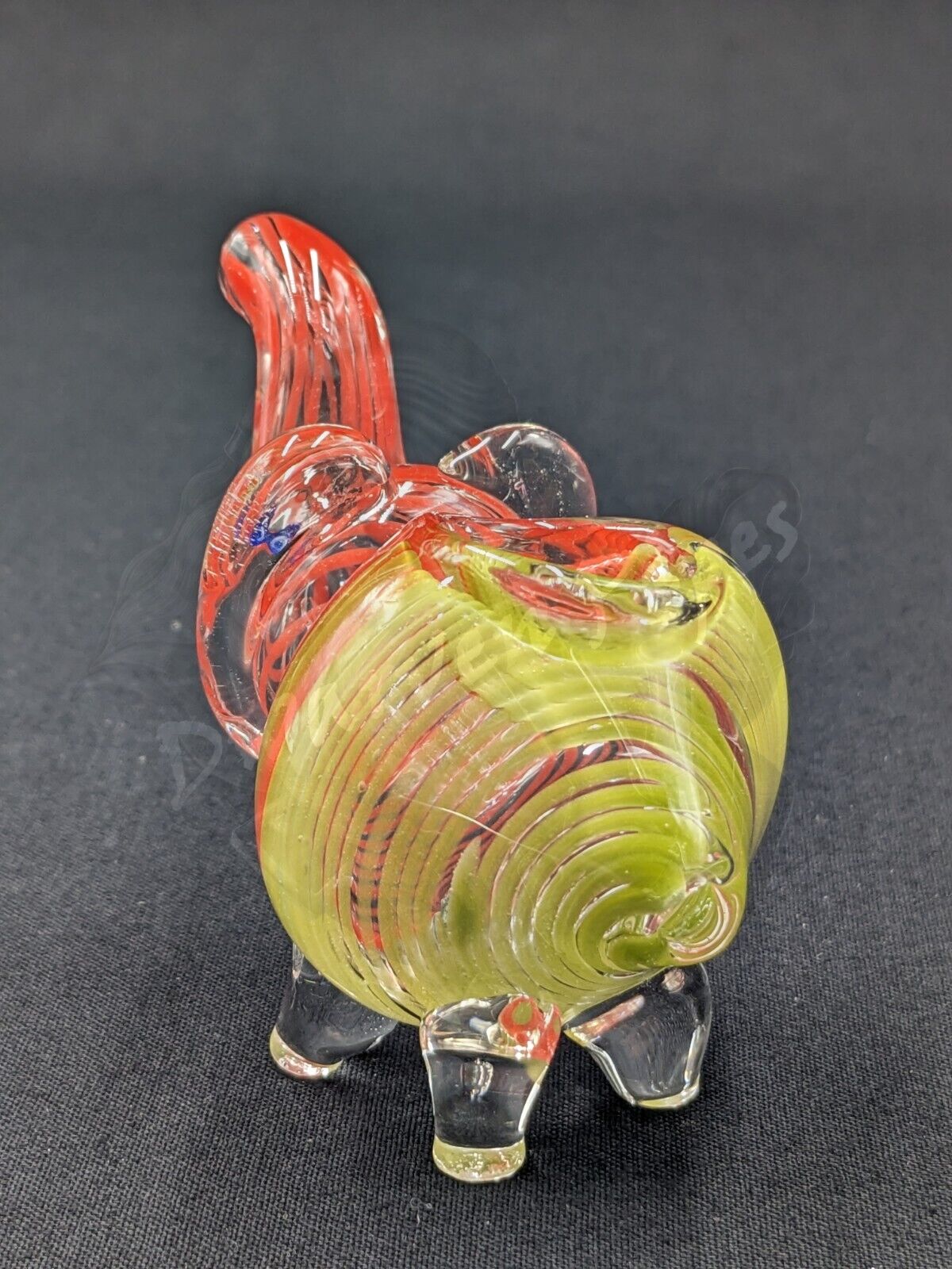 3" Elephant Glass Bowl Pipe 15