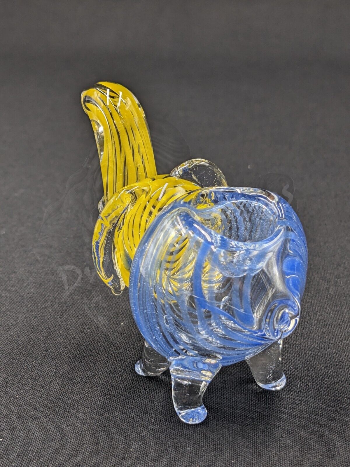 3" Elephant Glass Bowl Pipe 05