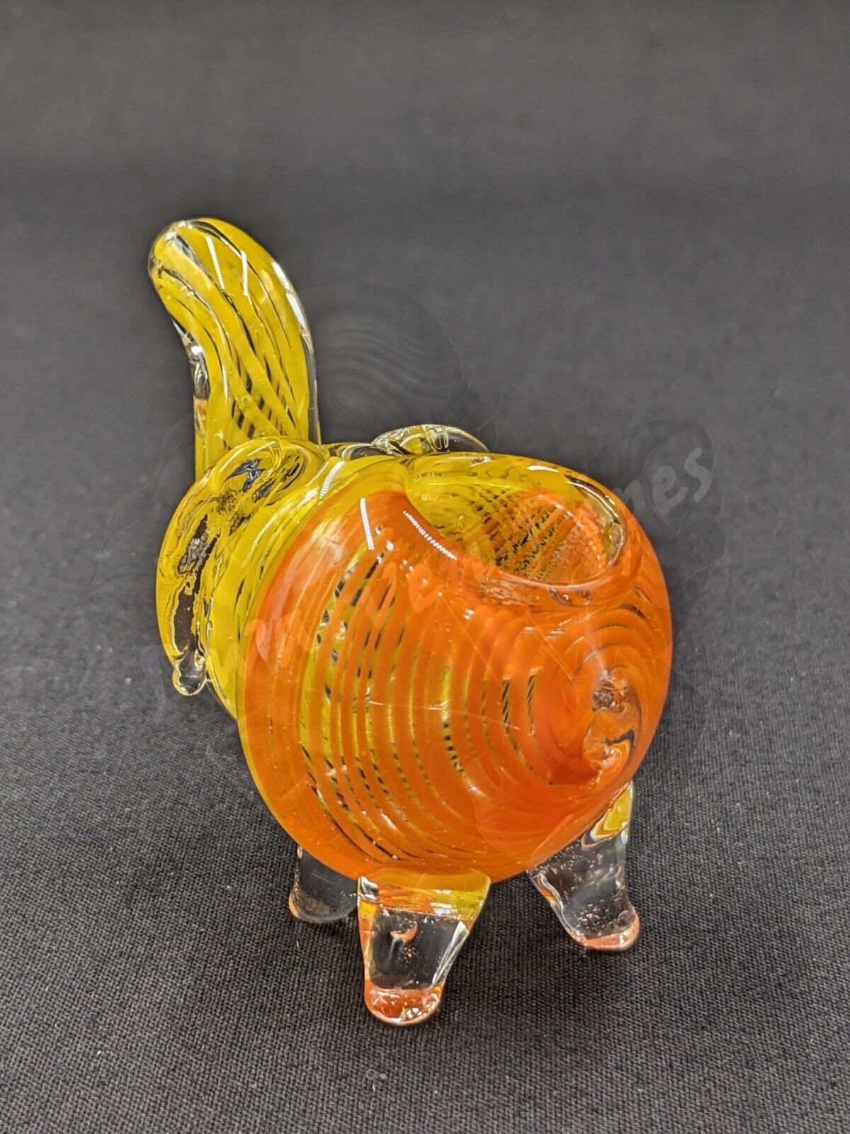 3" Elephant Glass Bowl Pipe 28