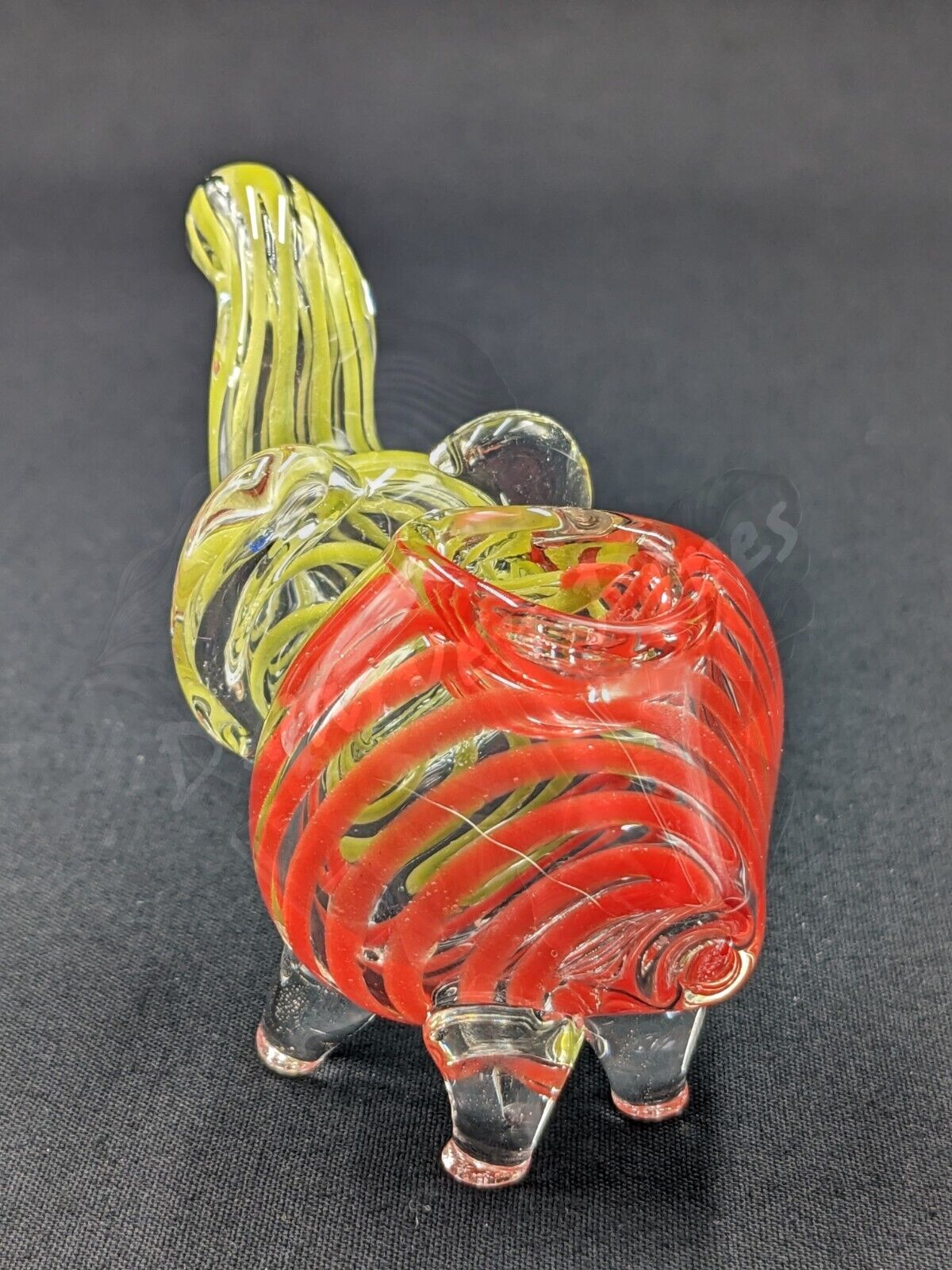 3" Elephant Glass Bowl Pipe 14