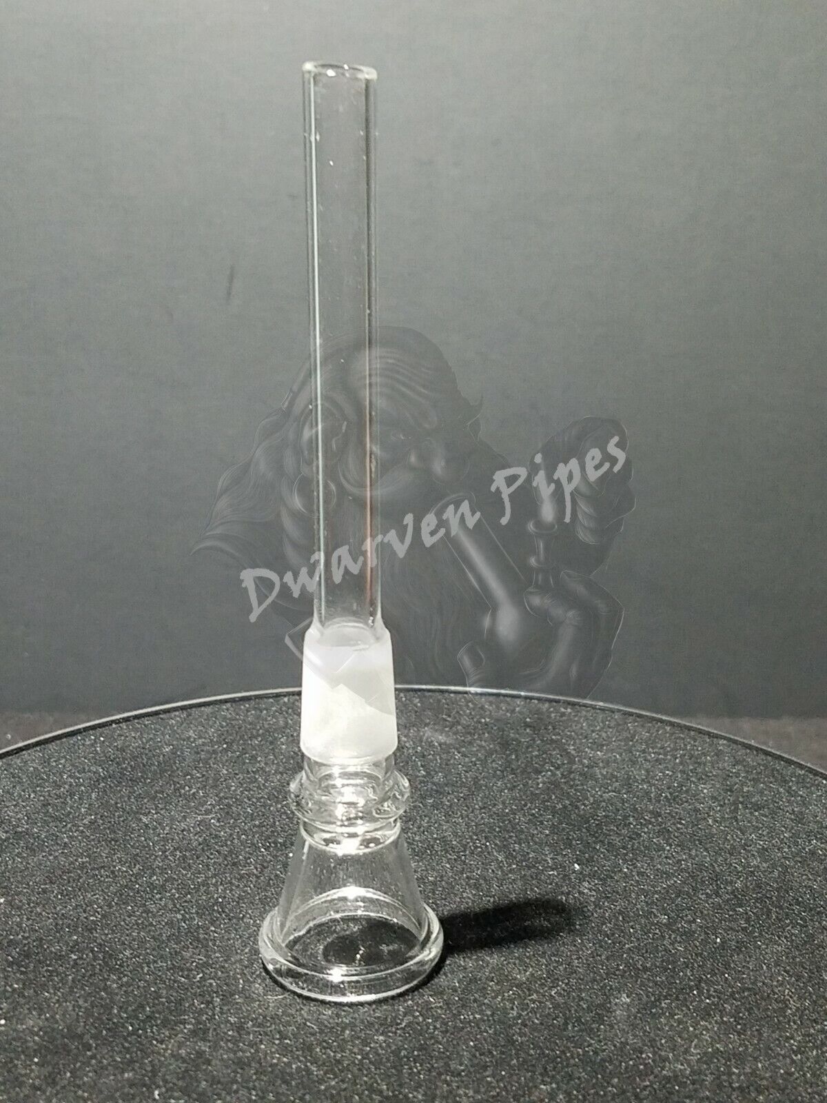 2 Pack: Glass Downstem With Bowl 14MM Male For Glass Water Pipe Replacement