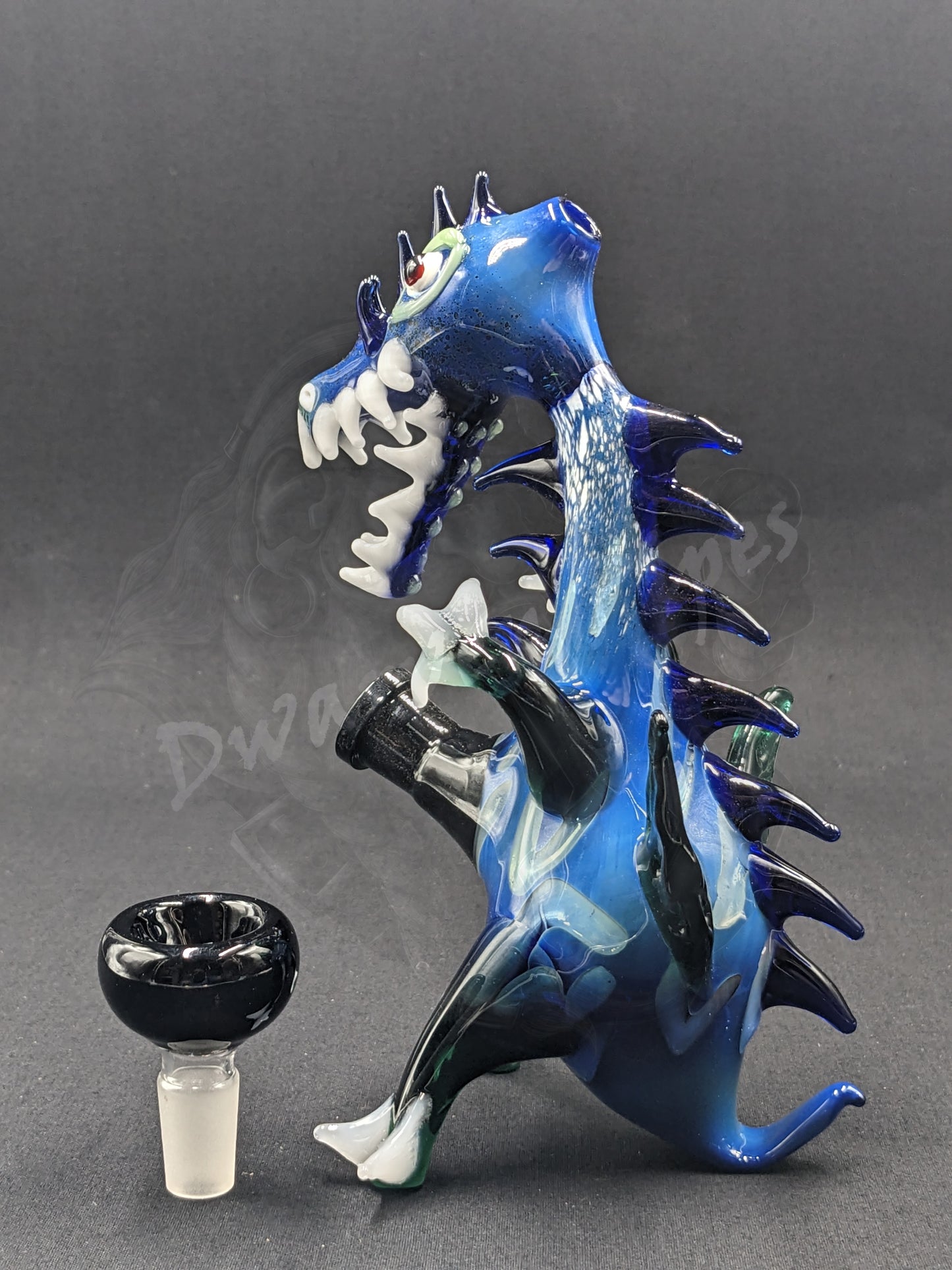 6.5" Glass Water Pipe Bong Monster Collection 17