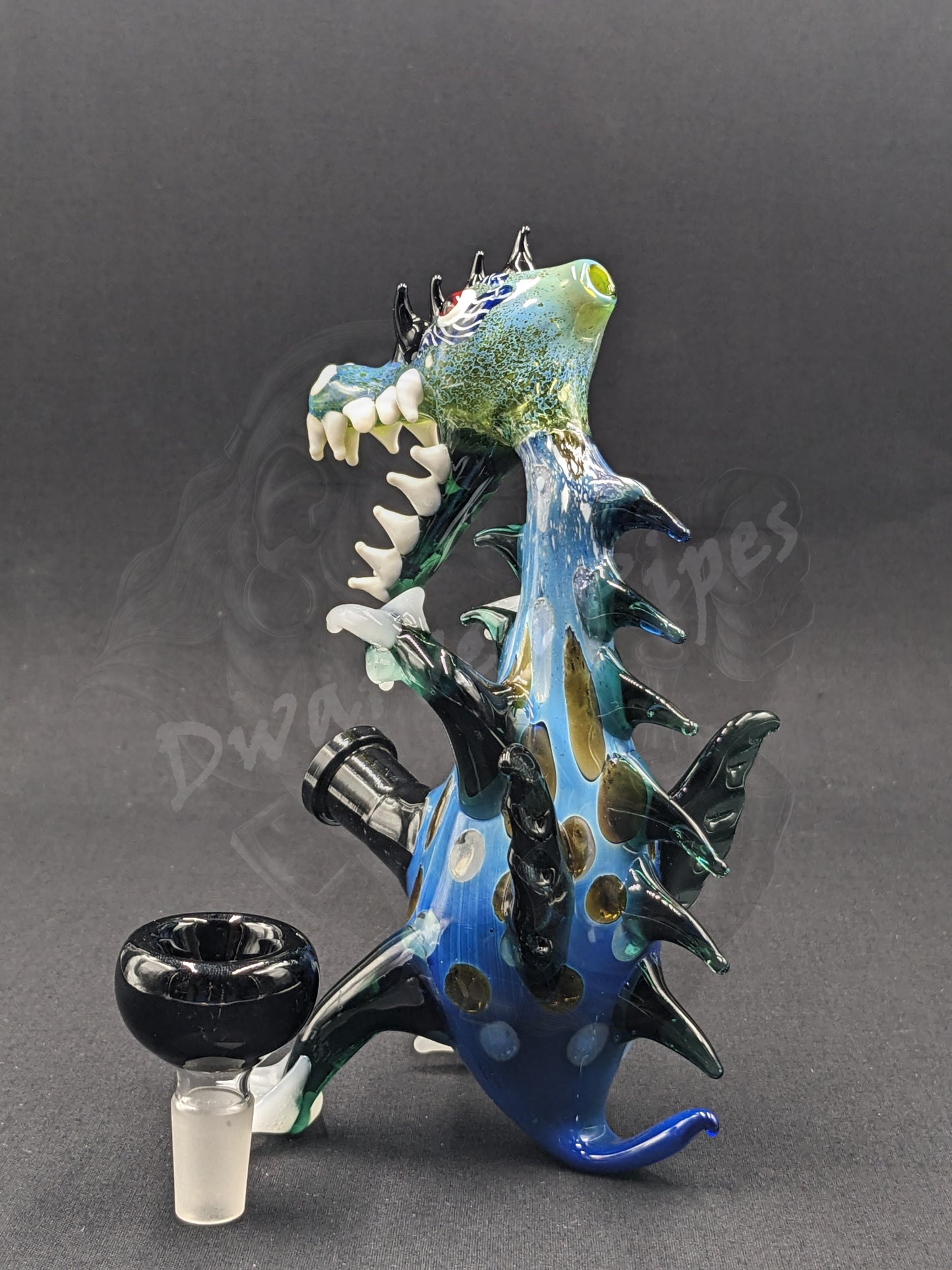 6.5" Glass Water Pipe Bong Monster Collection 26