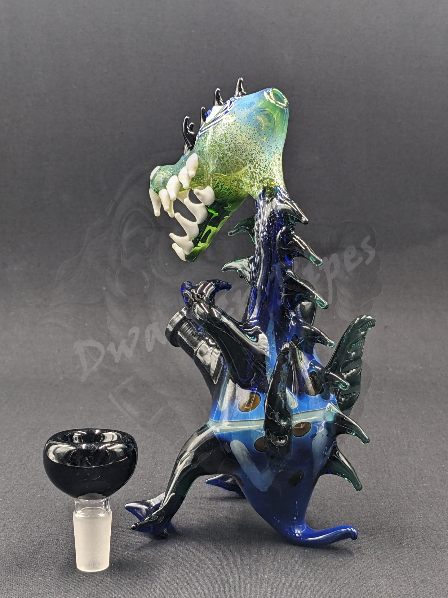 6.5" Glass Water Pipe Bong Monster Collection 28