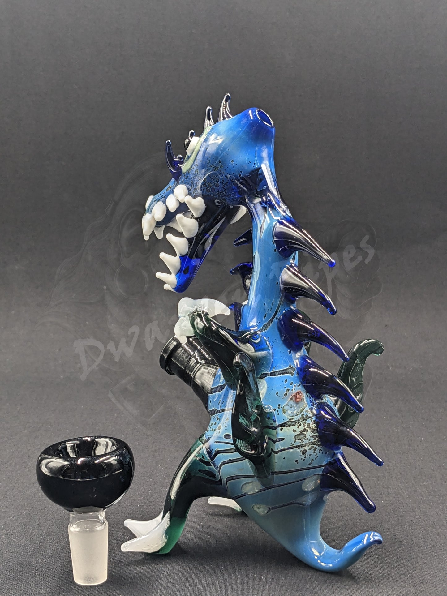 6.5" Glass Water Pipe Bong Monster Collection 34