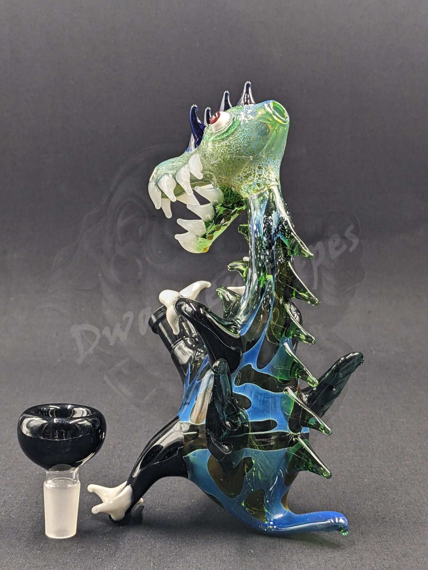 6.5" Glass Water Pipe Bong Monster Collection 40