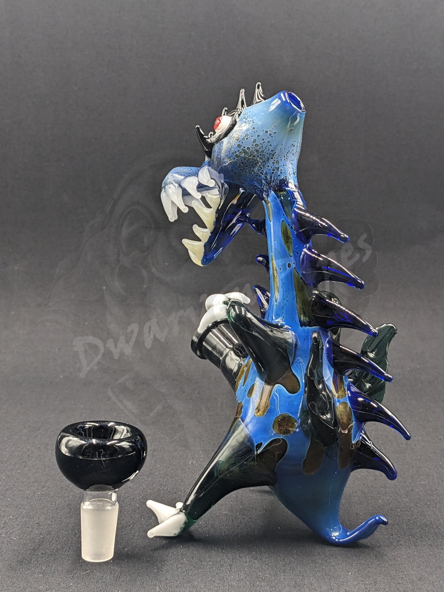 6.5" Glass Water Pipe Bong Monster Collection 45